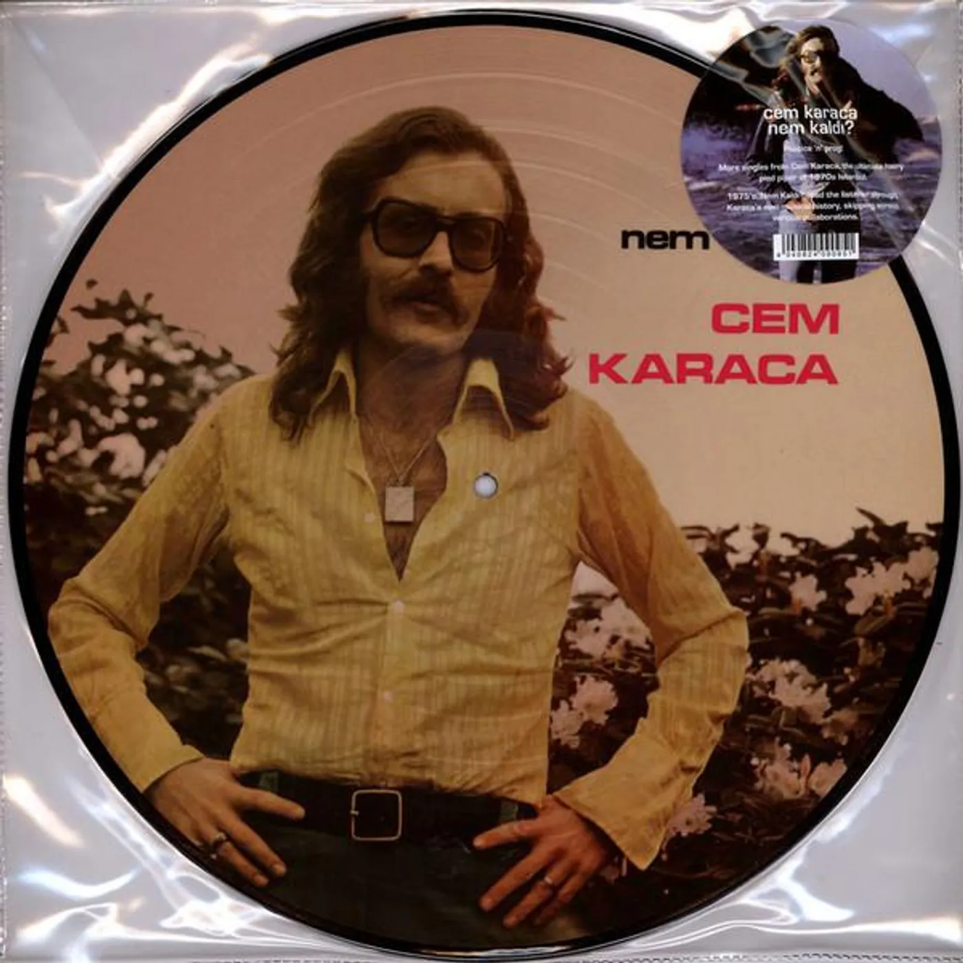 Cem Karaca NEM KALDI? (PICTURE DISC) Vinyl Record