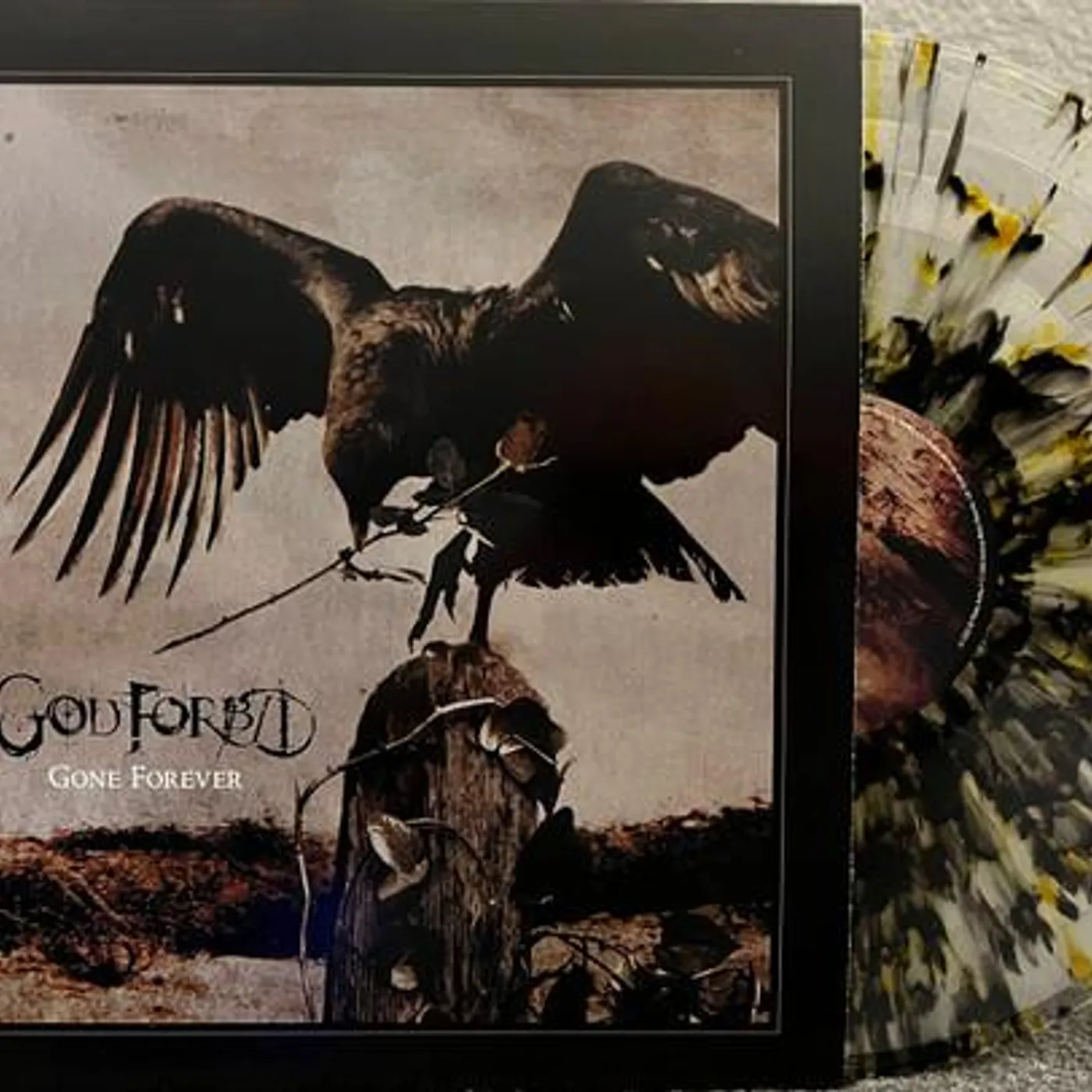 God Forbid GONE FOREVER (BIRD SHIT SPLATTER VINYL) Vinyl Record