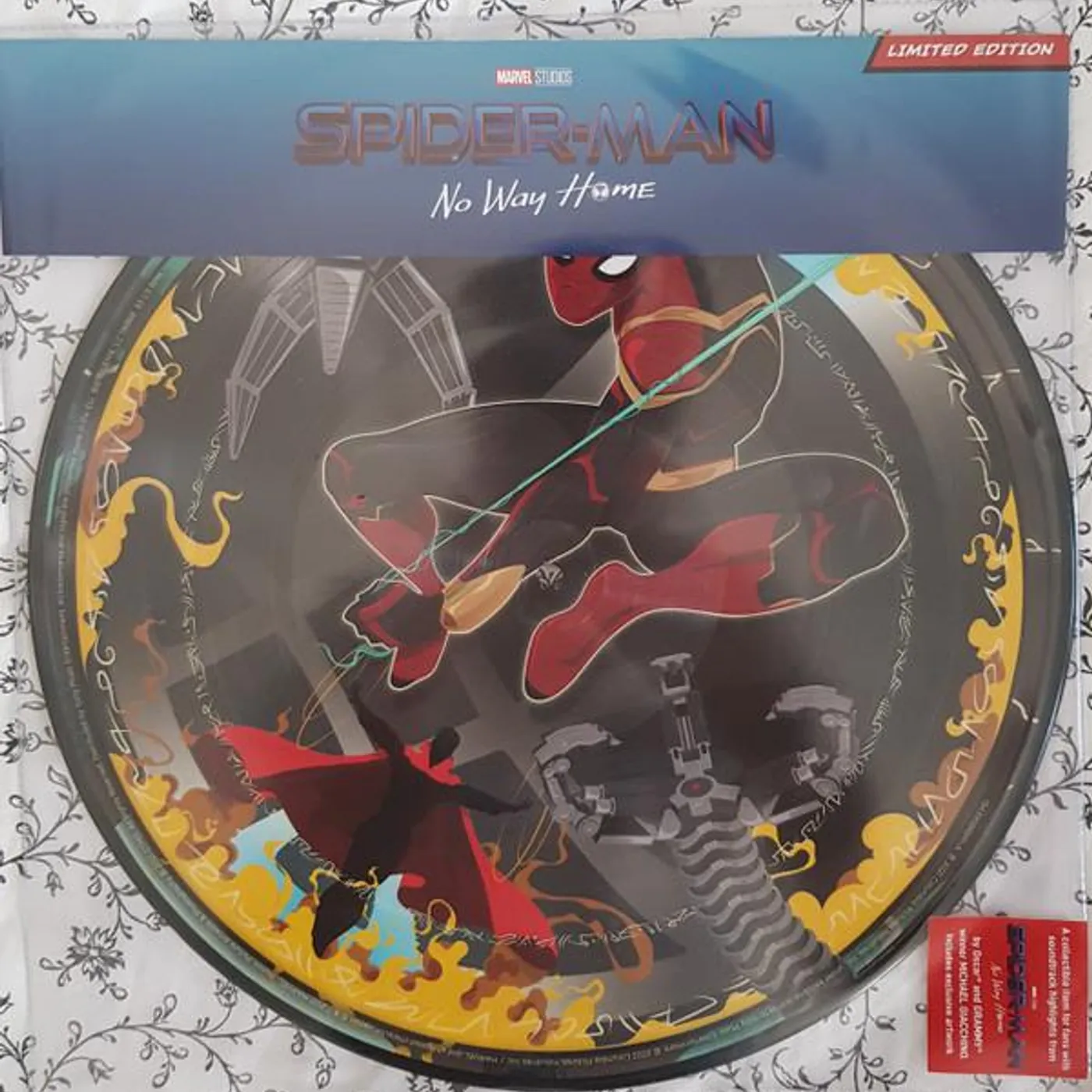 Michael Giacchino SPIDER-MAN: NO WAY HOME Original Soundtrack (PICTURE DISC VINYL) Vinyl Record