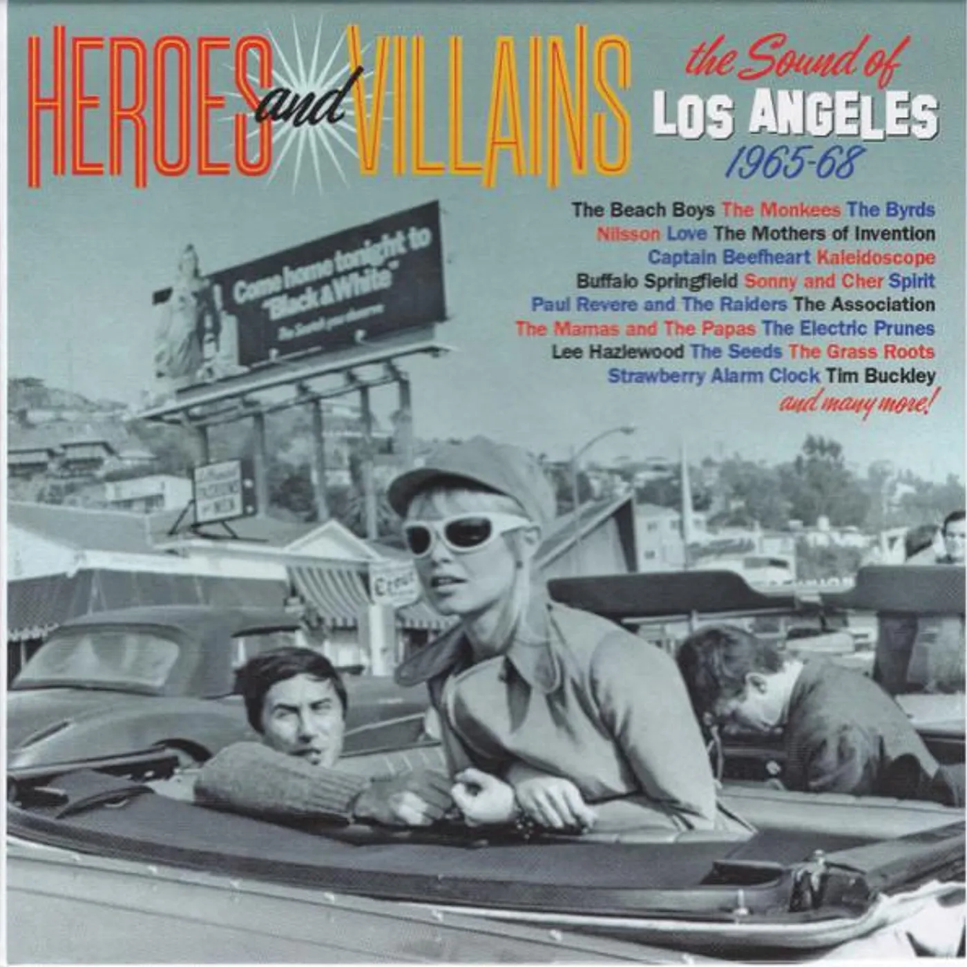 Various Artists  HEROES & VILLAINS - THE SOUND OF LOS ANGELES 1965-68 (3CD CLAMSHELL BOX) CD