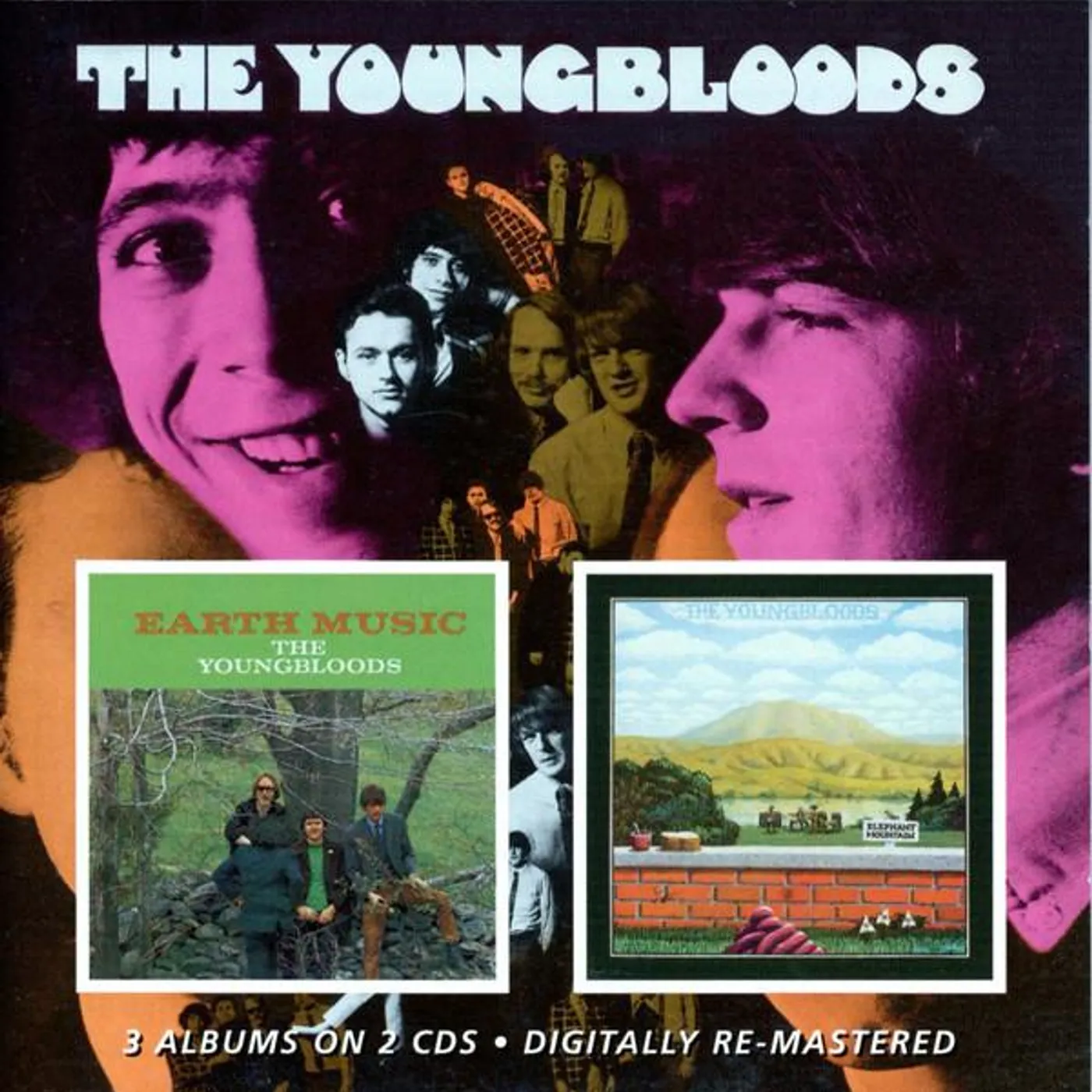 The Youngbloods / EARTH MUSIC / ELEPHANT MOUNTAIN (REMASTERED) CD