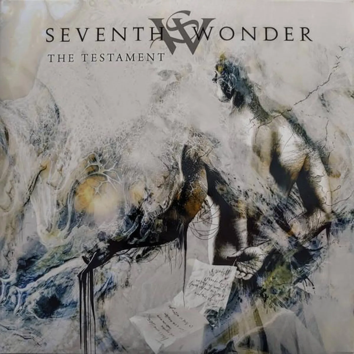 Seventh Wonder TESTAMENT (SILVER VINYL/2LP) (I) Vinyl Record