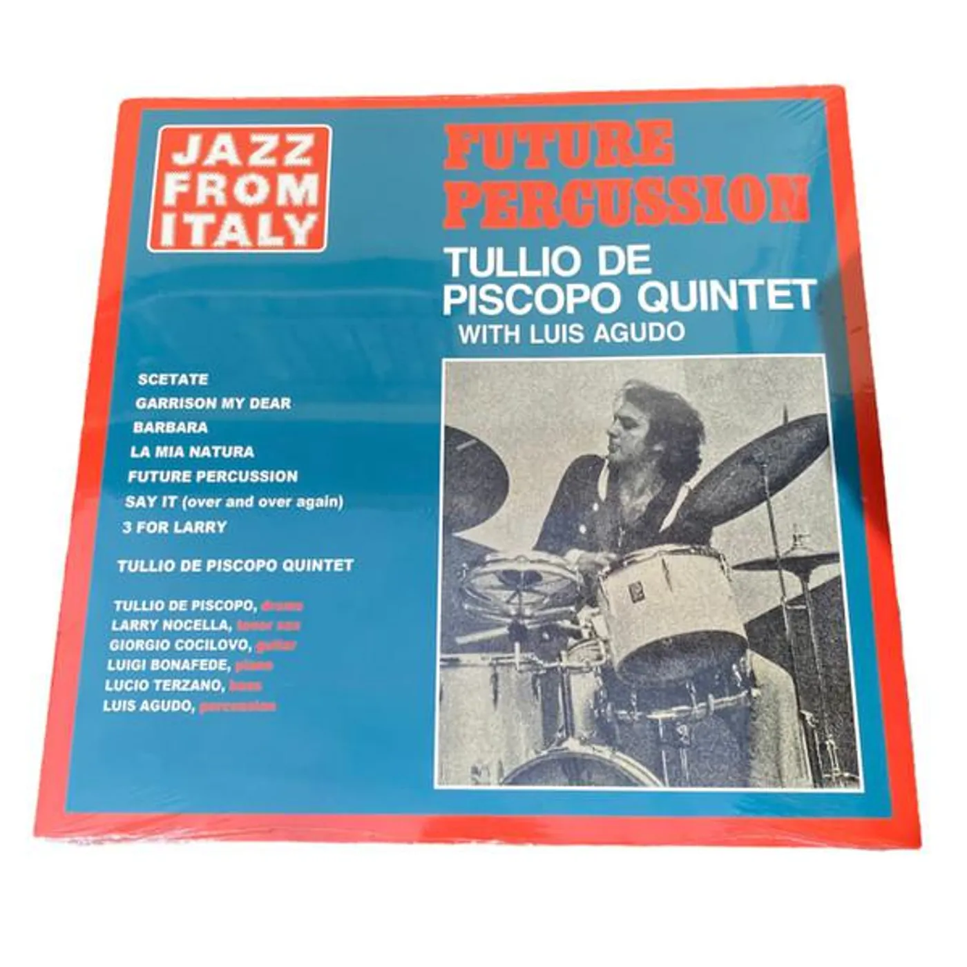 Tullio De Piscopo FUTURE PERCUSSION Vinyl Record