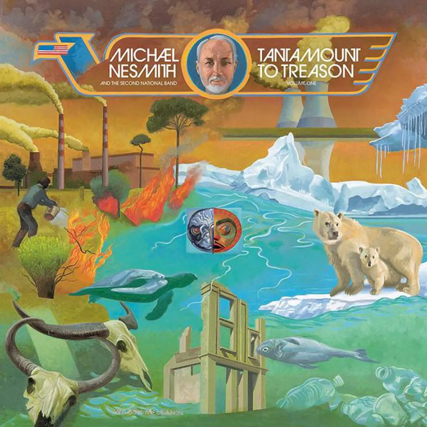 Michael Nesmith TANTAMOUNT TO TREASON VOL.1 Vinyl Record