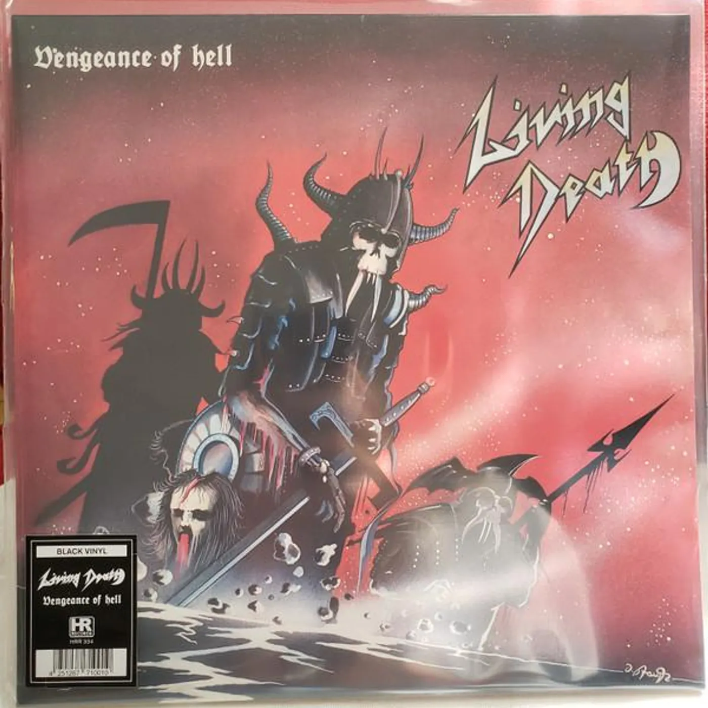 Living Death VENGEANCE OF REISSUE Vinyl Record