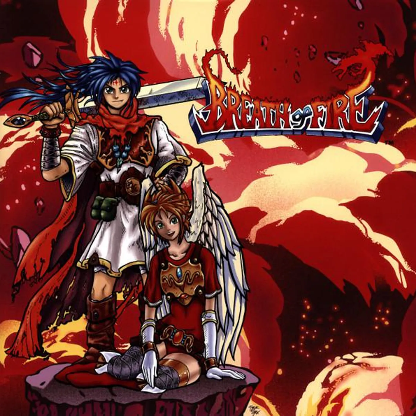 Capcom Sound Team BREATH OF FIRE Original Soundtrack (2LP/CLEAR VINYL) Vinyl Record