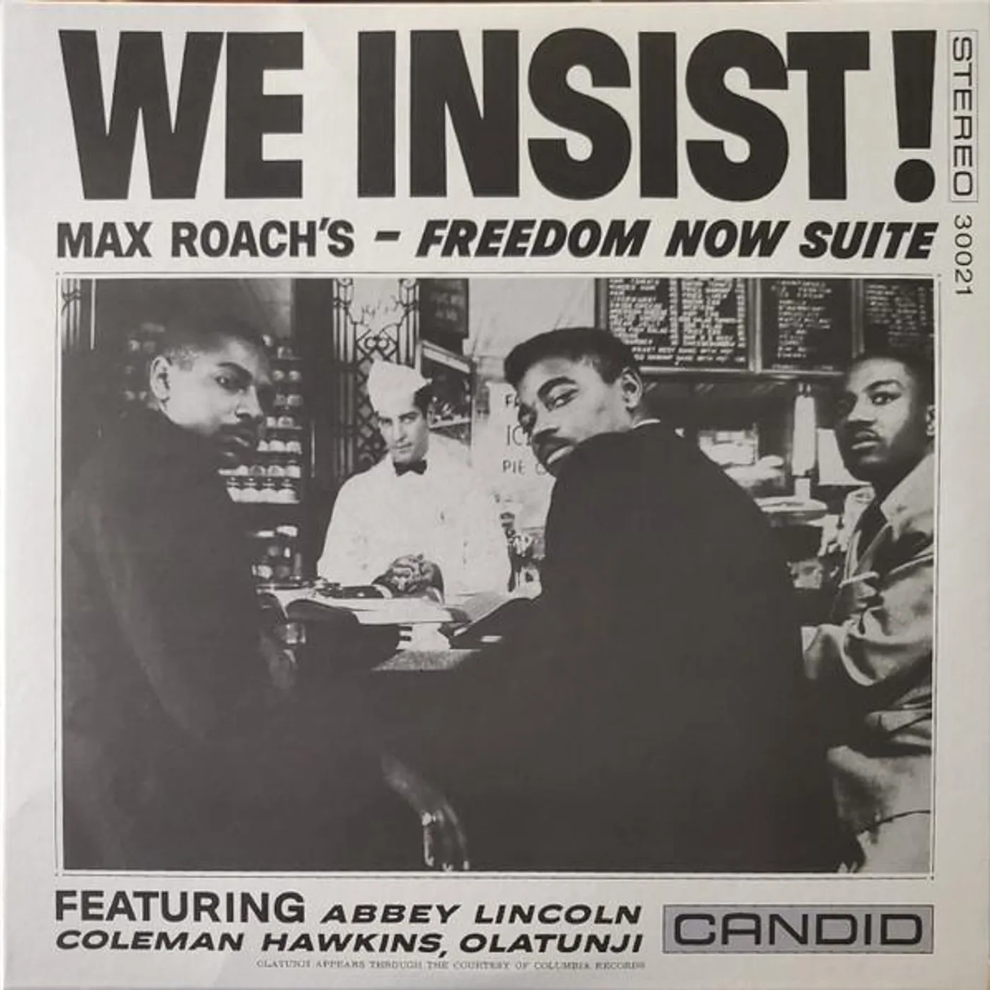 WE INSIST! MAX ROACH'S FREEDOM NOW SUITE Vinyl Record