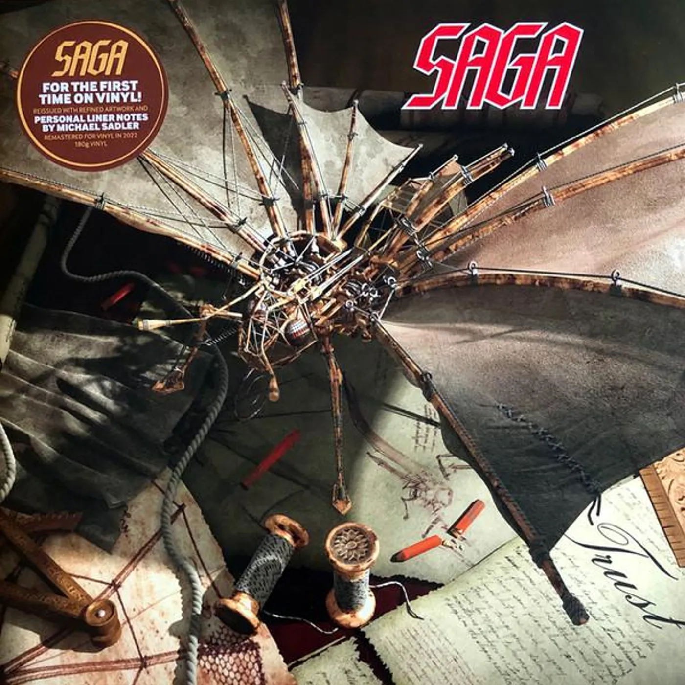 Saga TRUST Vinyl Record