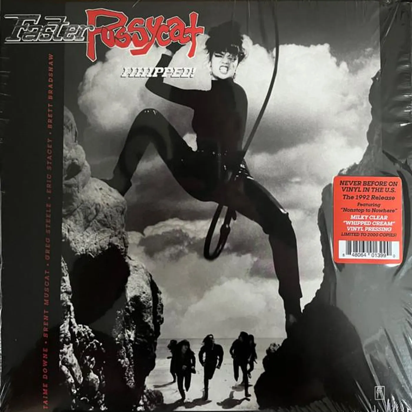 Faster Pussycat Whipped! (Milky Clear Whipped Cream Vinyl Record) 