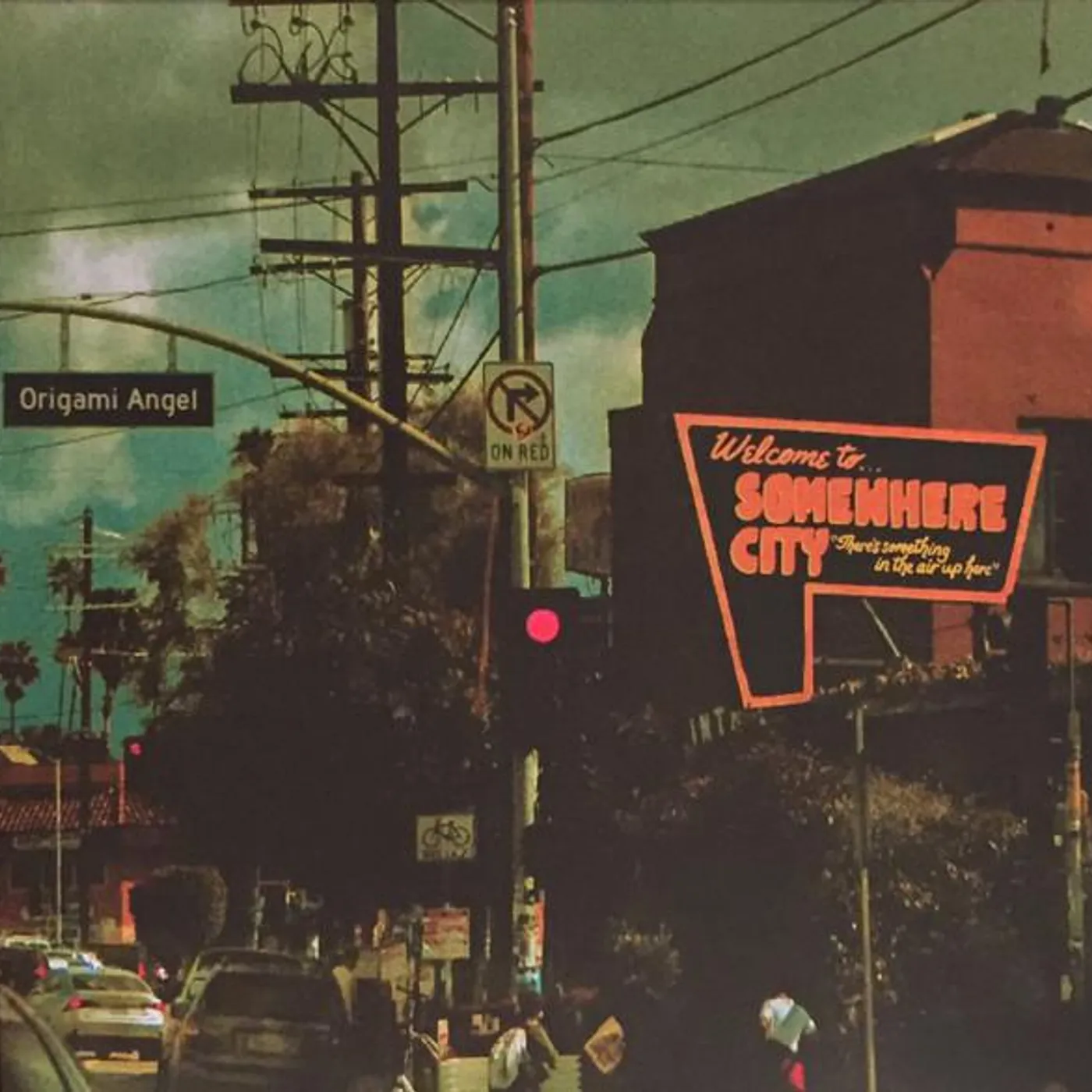 Origami Angel Somewhere City (Random Color) Vinyl Record