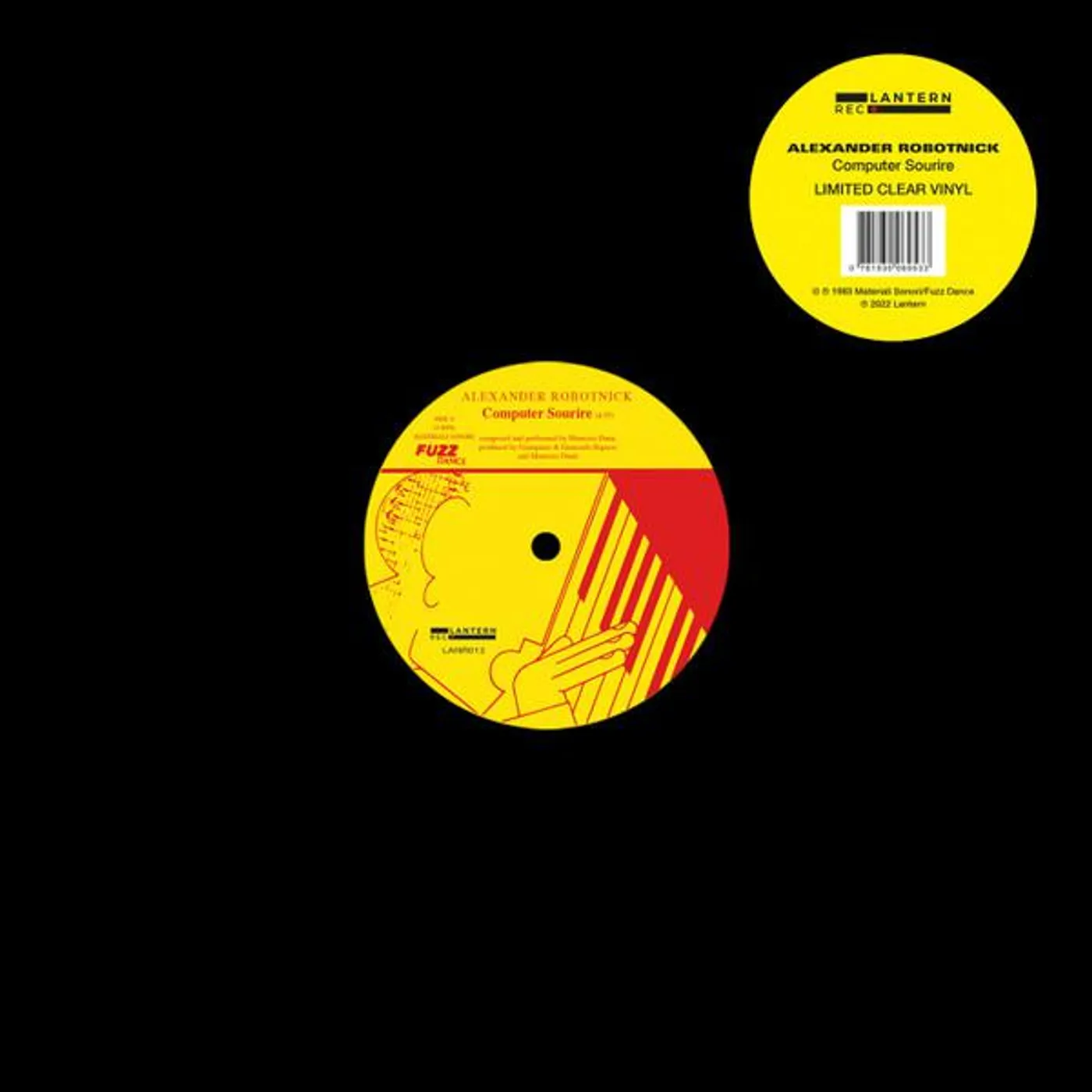 Alexander Robotnick Computer Sourire Vinyl Record