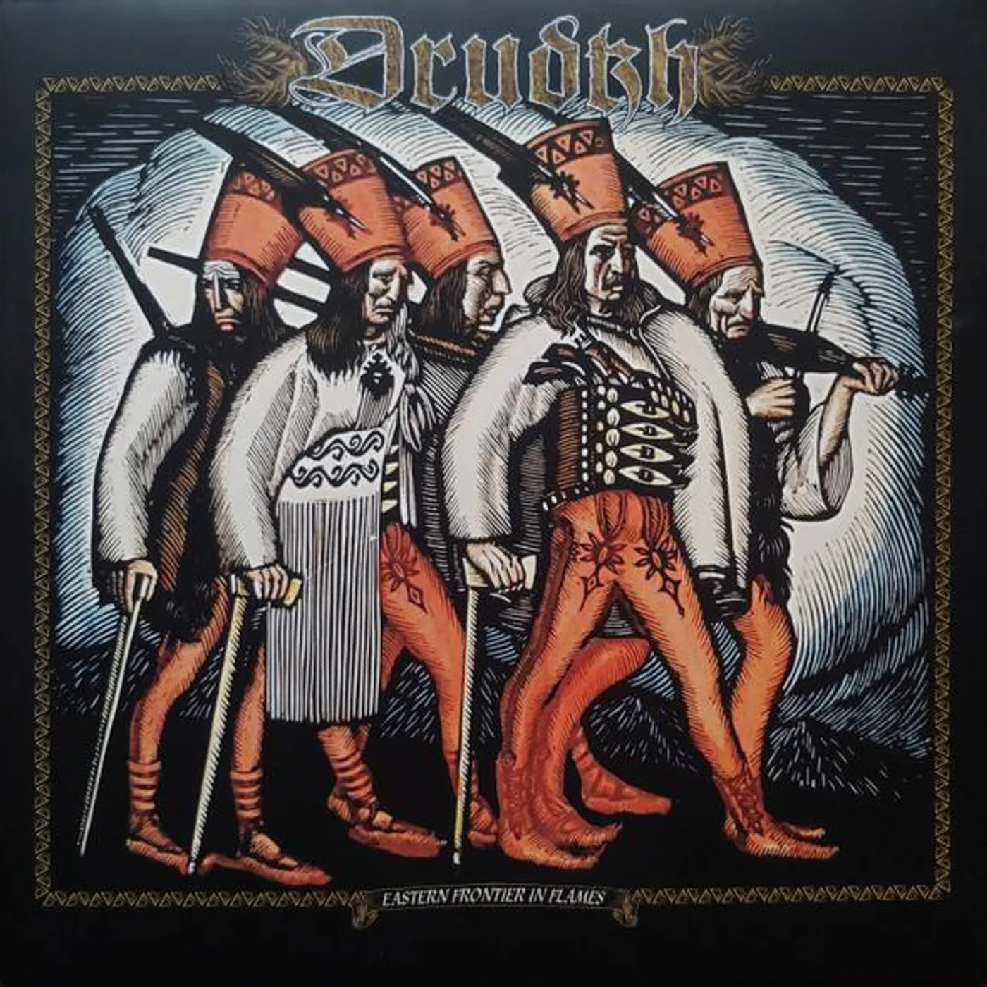 Drudkh EASTERN FRONTIER IN FLAMES Vinyl Record