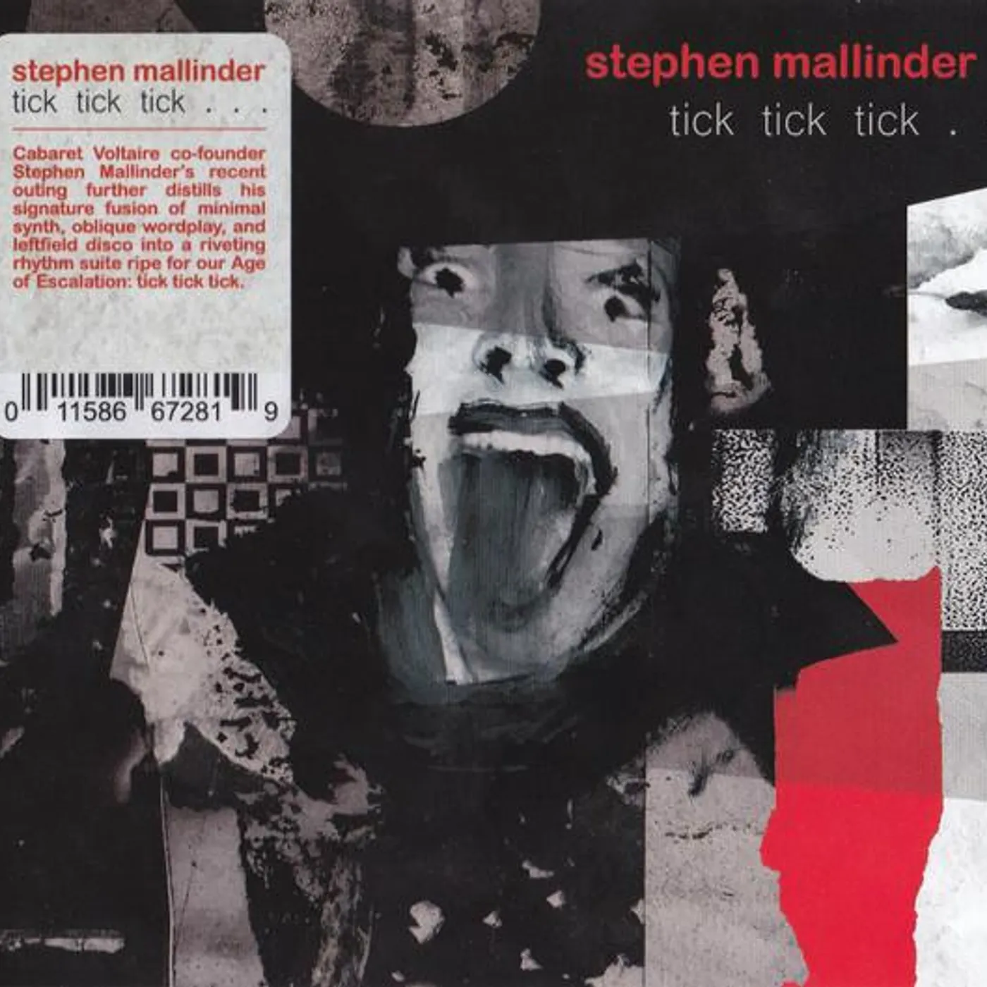 Stephen Mallinder TICK TICK TICK CD