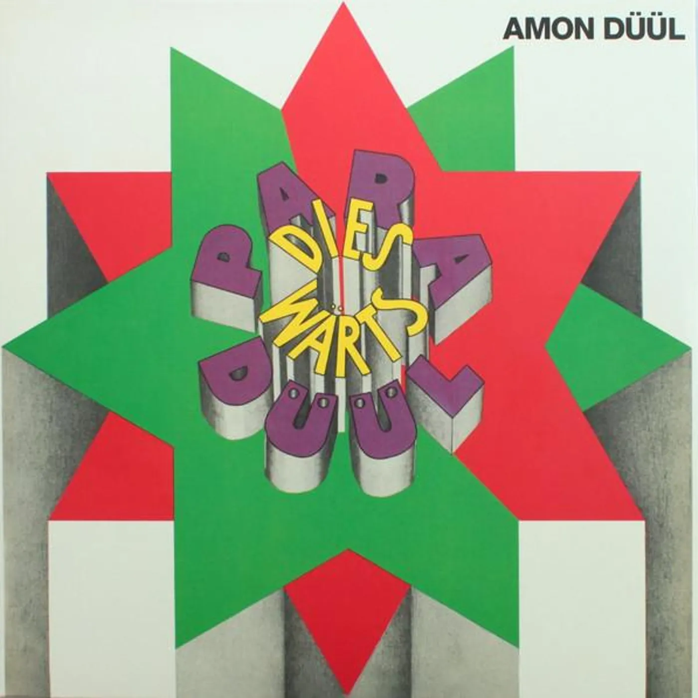 Amon Düül PARADIESWARTS DUUL Vinyl Record