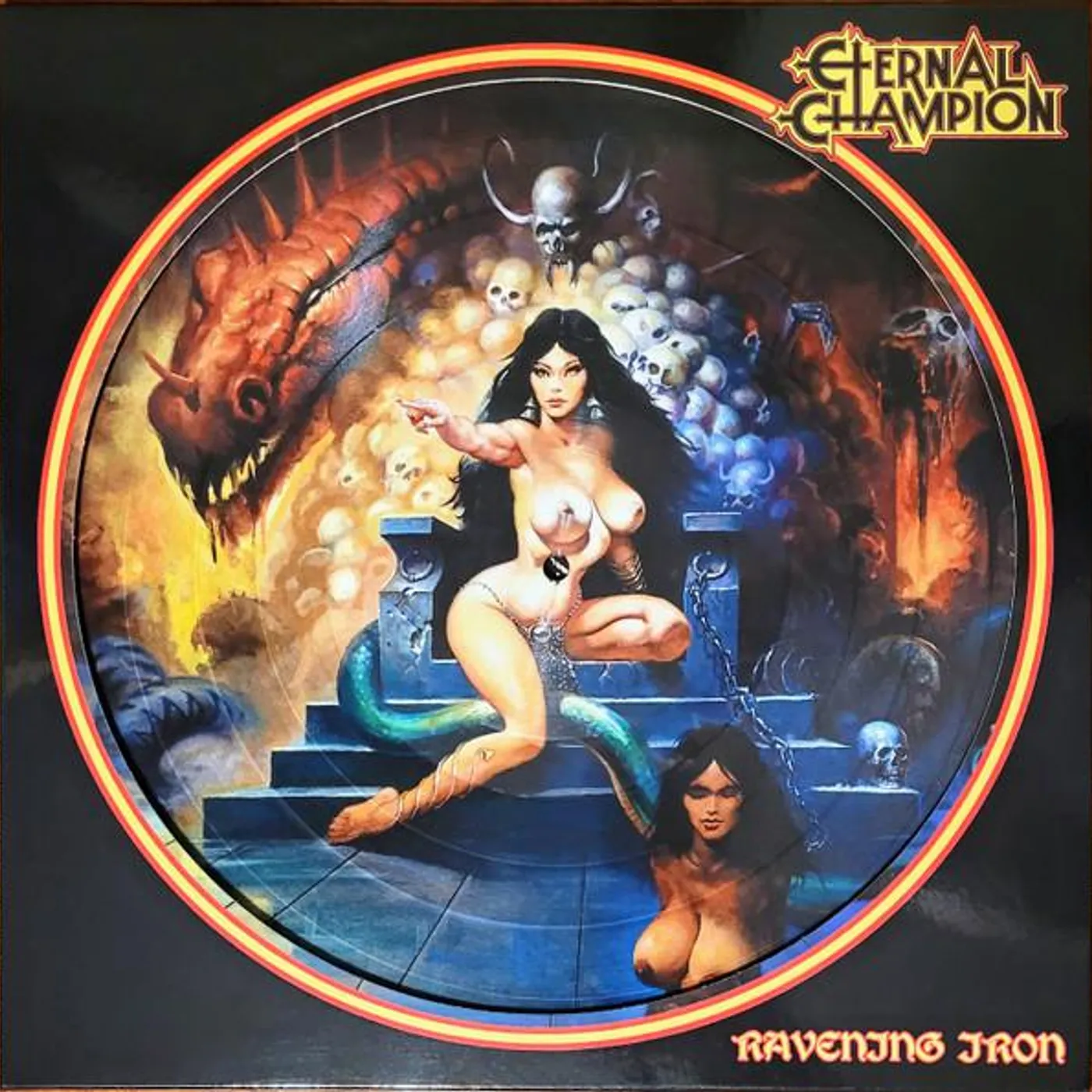 Eternal Champion RAVENING IRON Vinyl Record