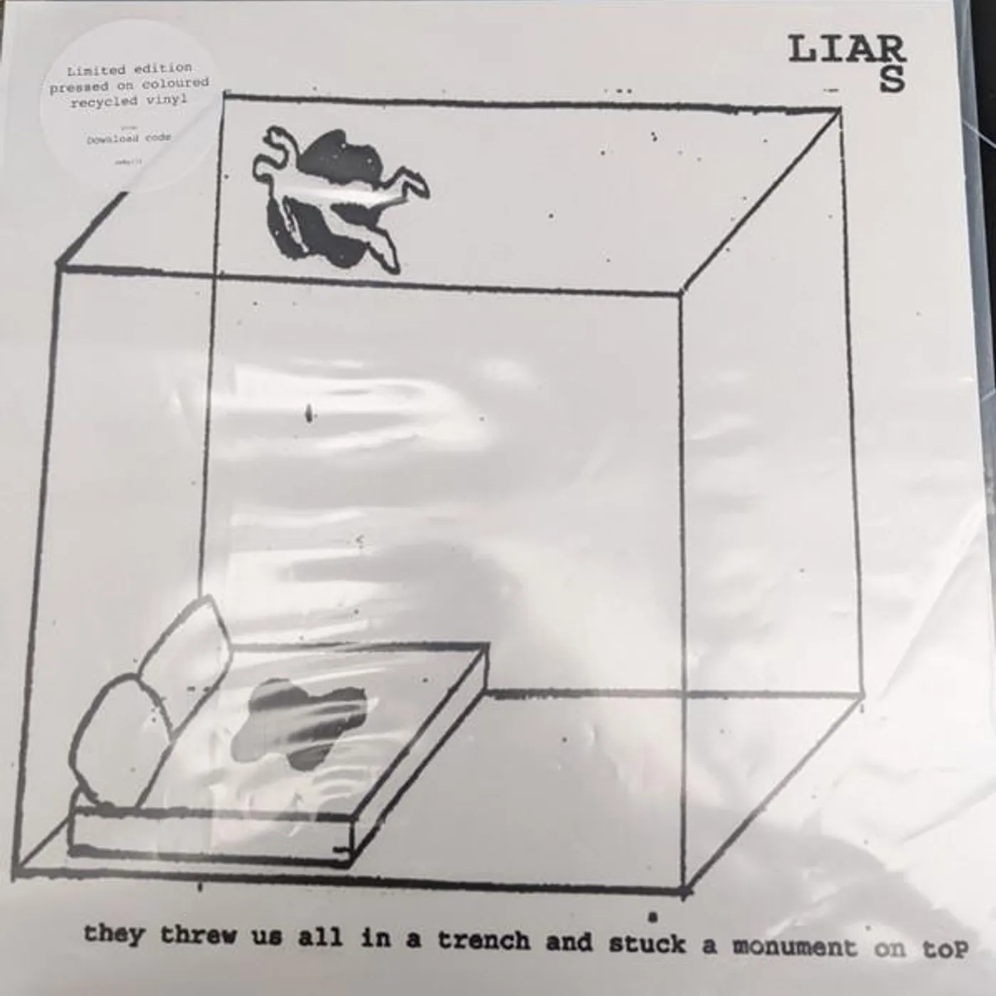 Liars THEY THREW US ALL IN A TRENCH & STUCK A MONUMENT ON TOP (LIMITD/RECYCLED COLOR VINYL) Vinyl Record