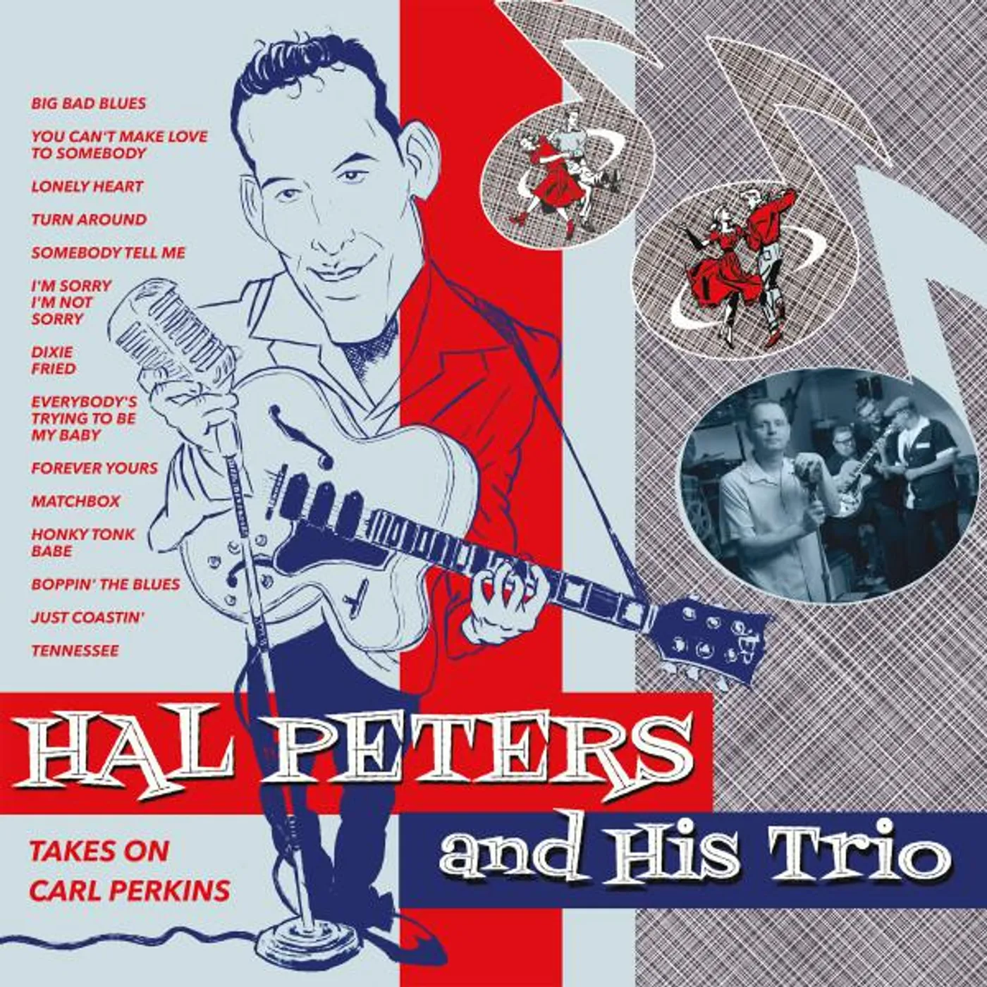 Hal Peters And His Trio Takes on Carl Perkins Vinyl Record