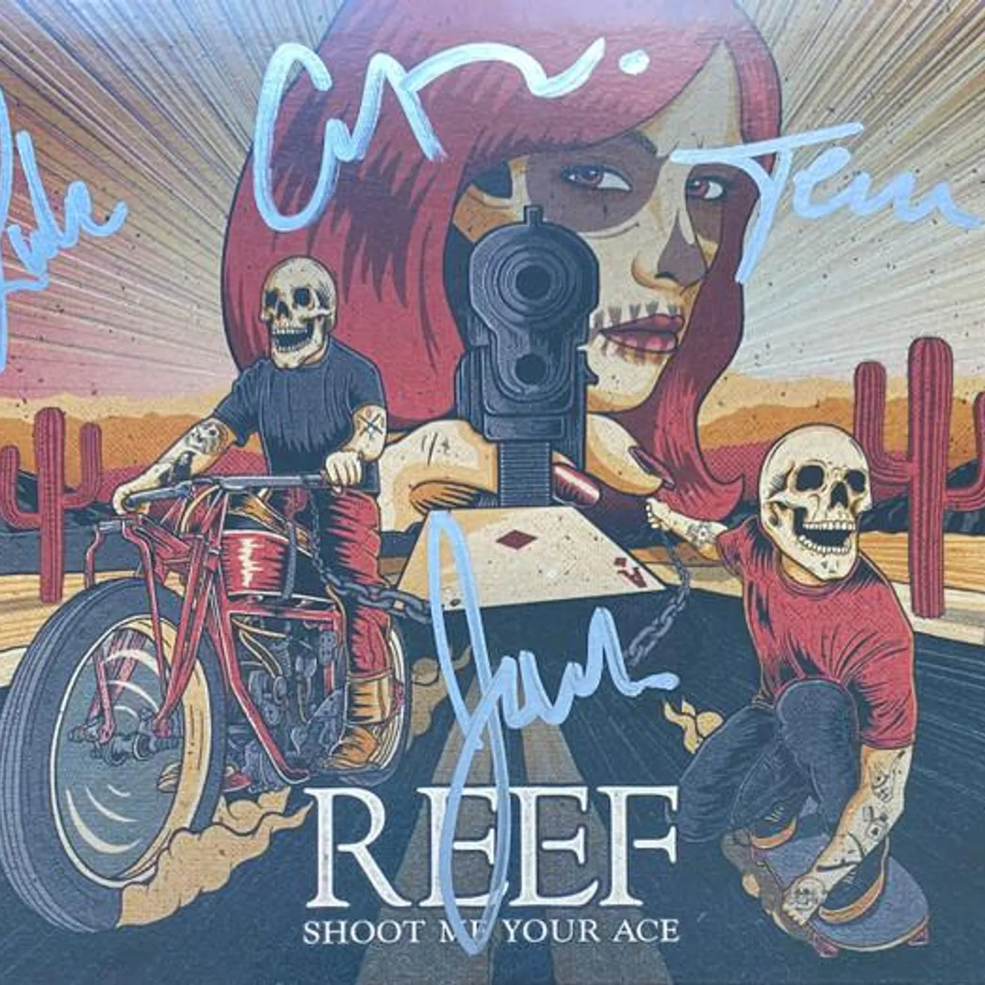 Reef SHOOT ME YOUR ACE CD