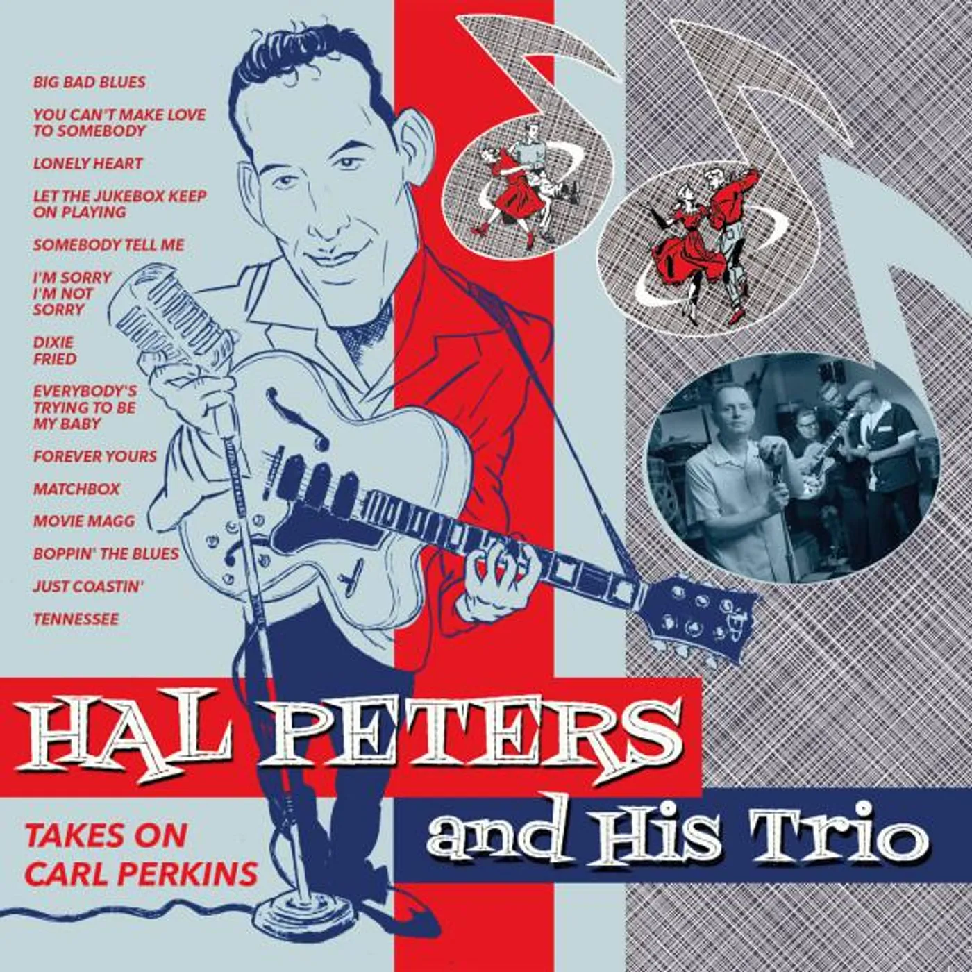 Hal Peters And His Trio TAKES ON CARL PERKINS CD