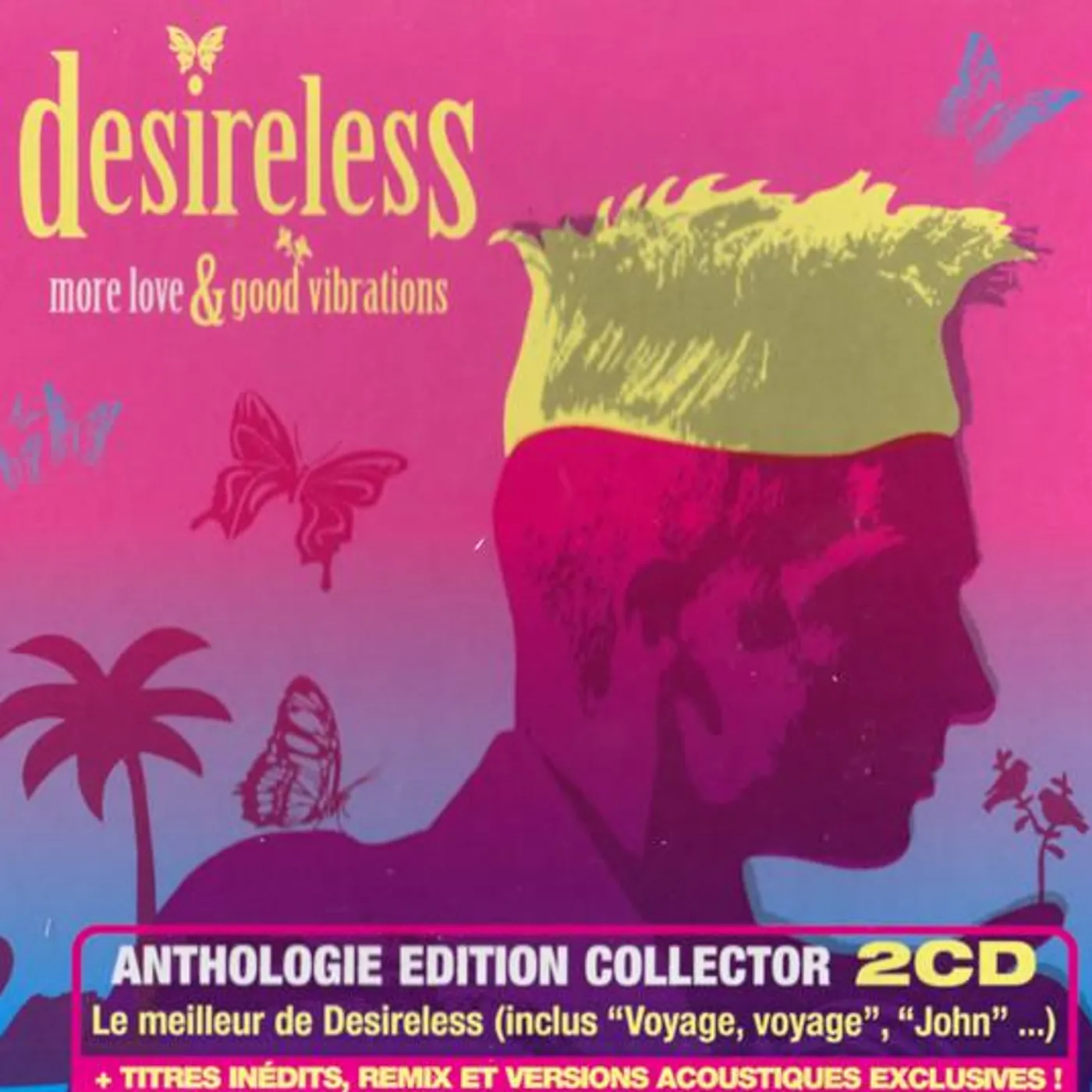 Desireless MORE LOVE / GOOD VIBRATIONS CD
