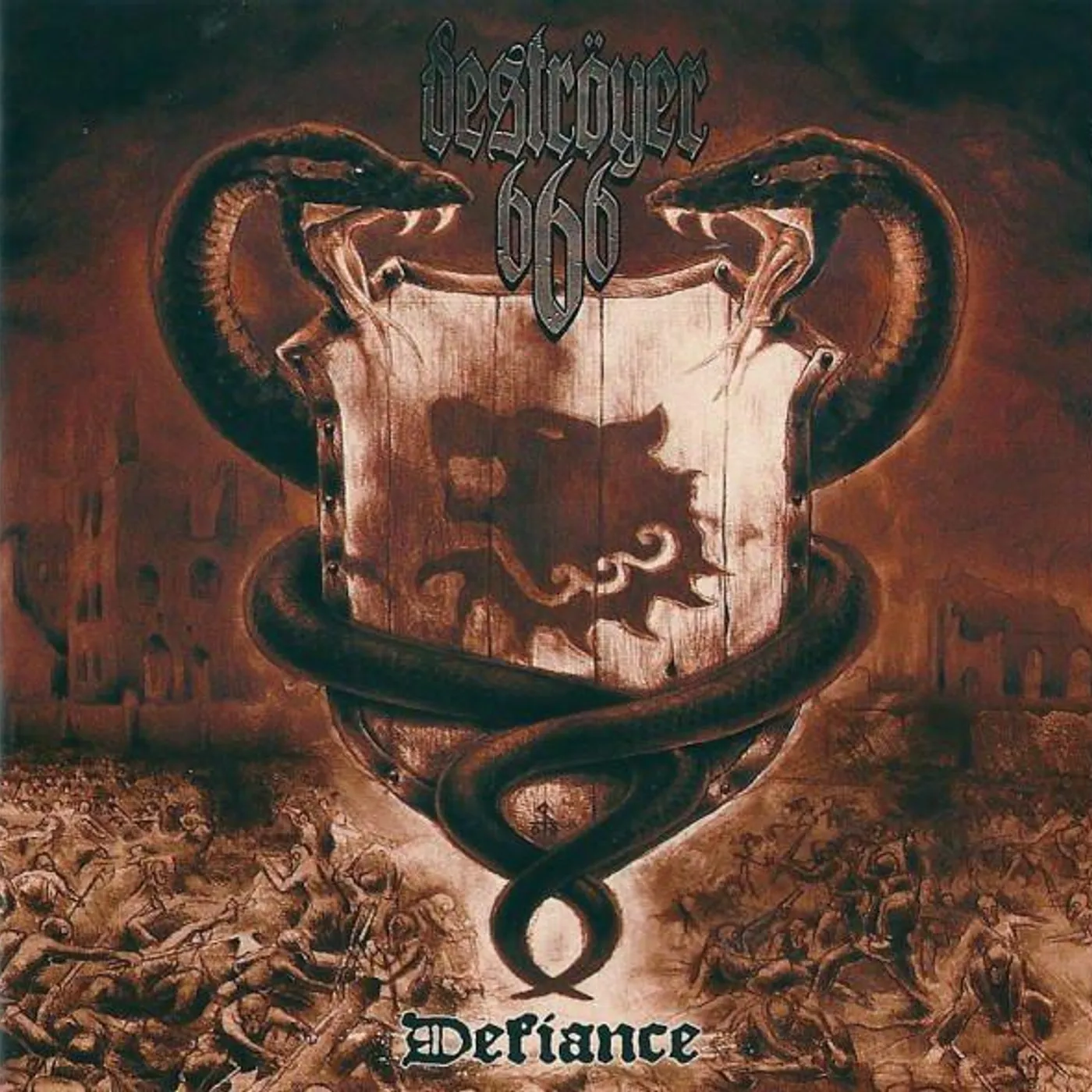 Deströyer 666 DEFIANCE (LTD. ED. LP) Vinyl Record