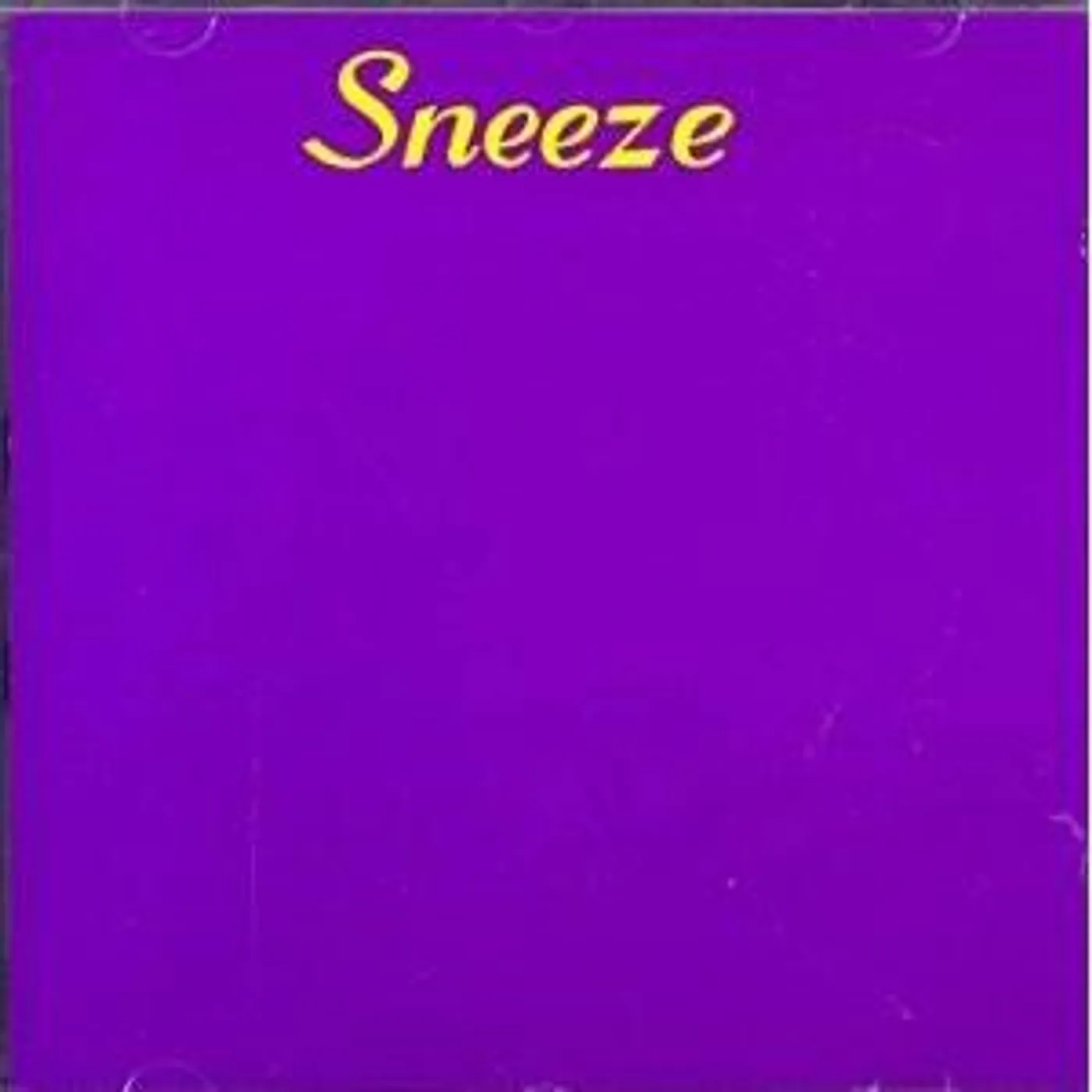 SNEEZE Vinyl Record