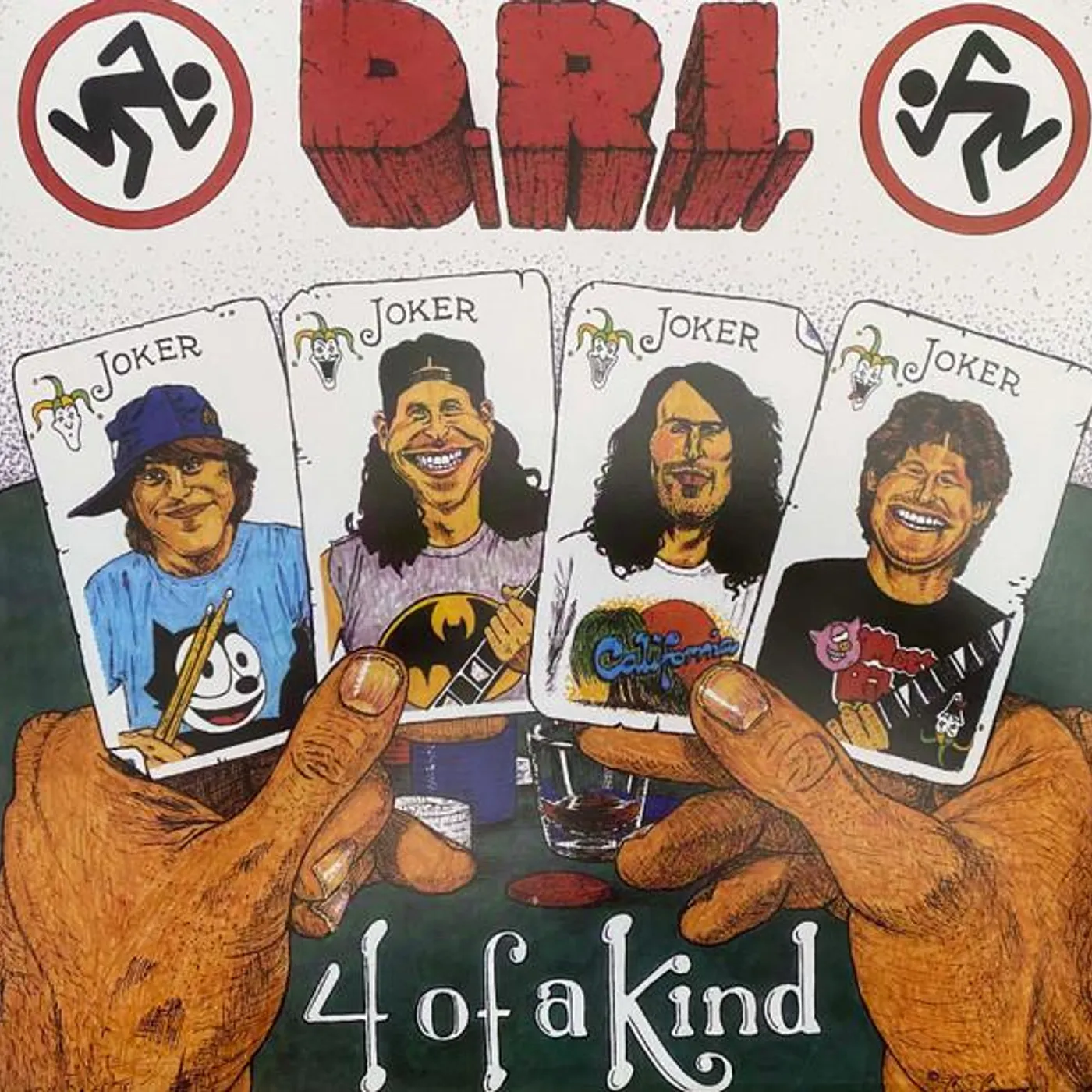 D.R.I. 4 Of A Kind (Limited/red & Black Marbled Vinyl/180g/insert/numbered)