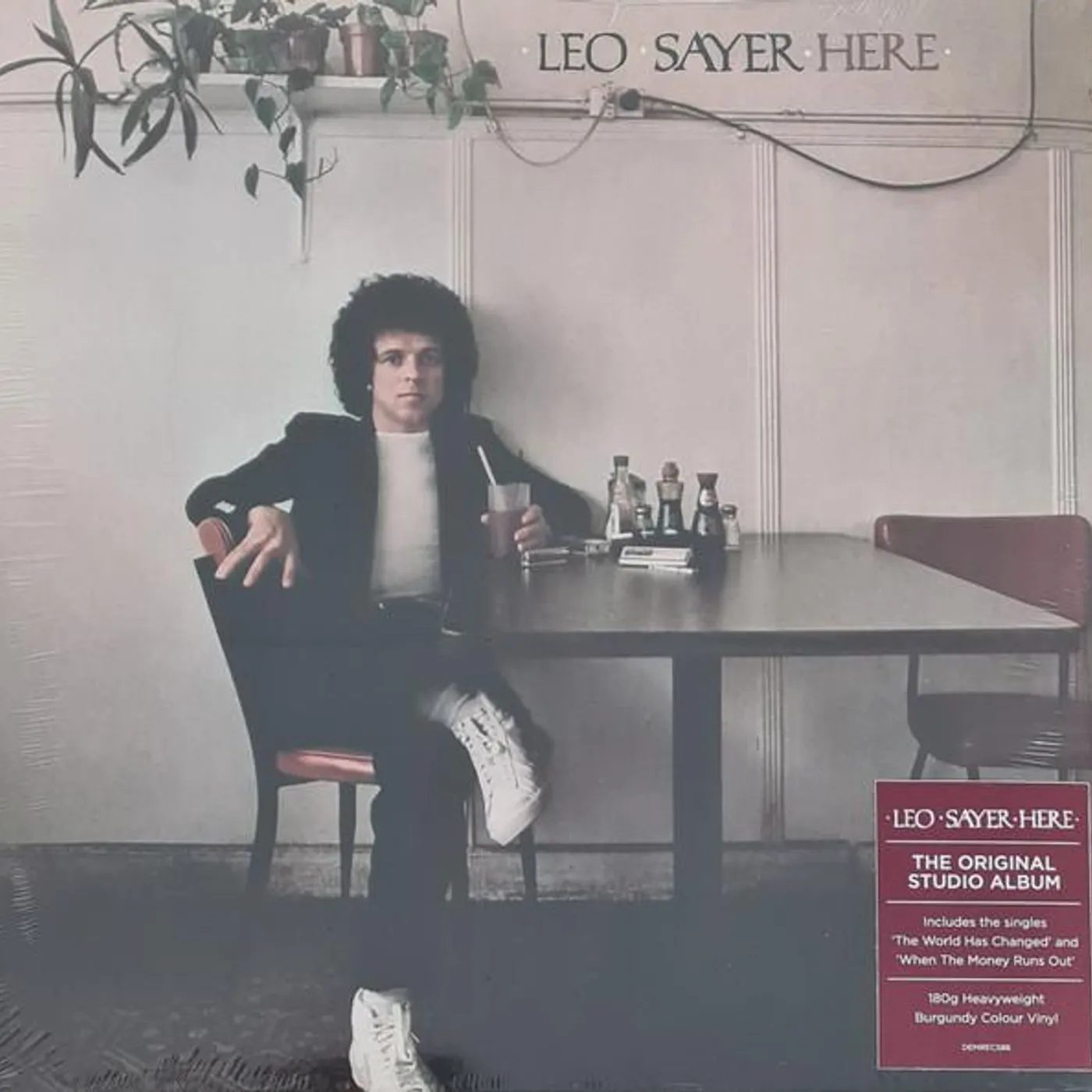 Leo Sayer HERE (180G/BURGUNDY VINYL) Vinyl Record