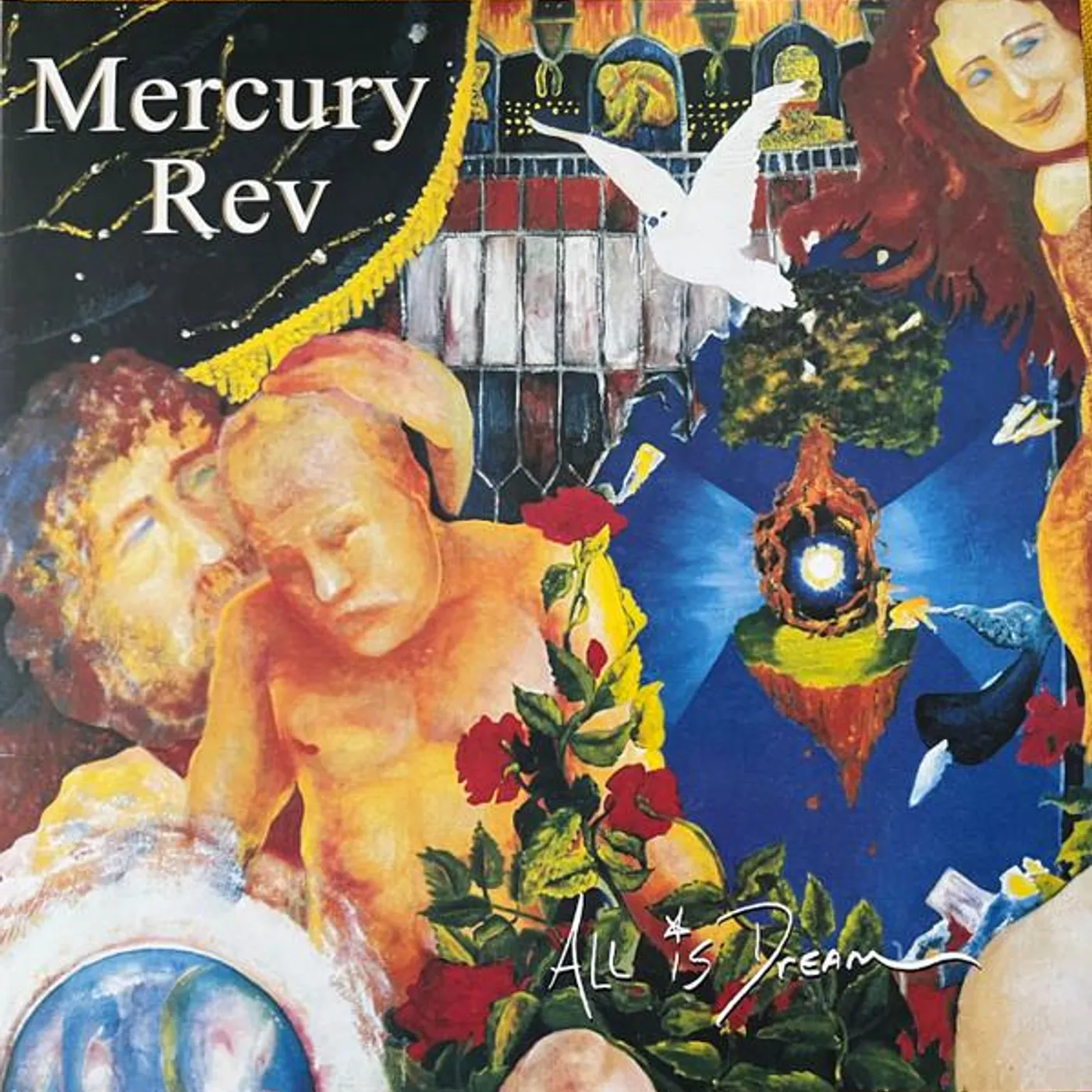 Mercury Rev All Is Dream (Yellow & Green Marble) Vinyl Record