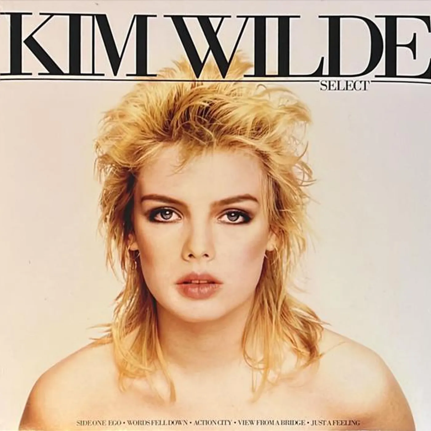 Kim Wilde Select (Clear W/ White Splatter) Vinyl Record