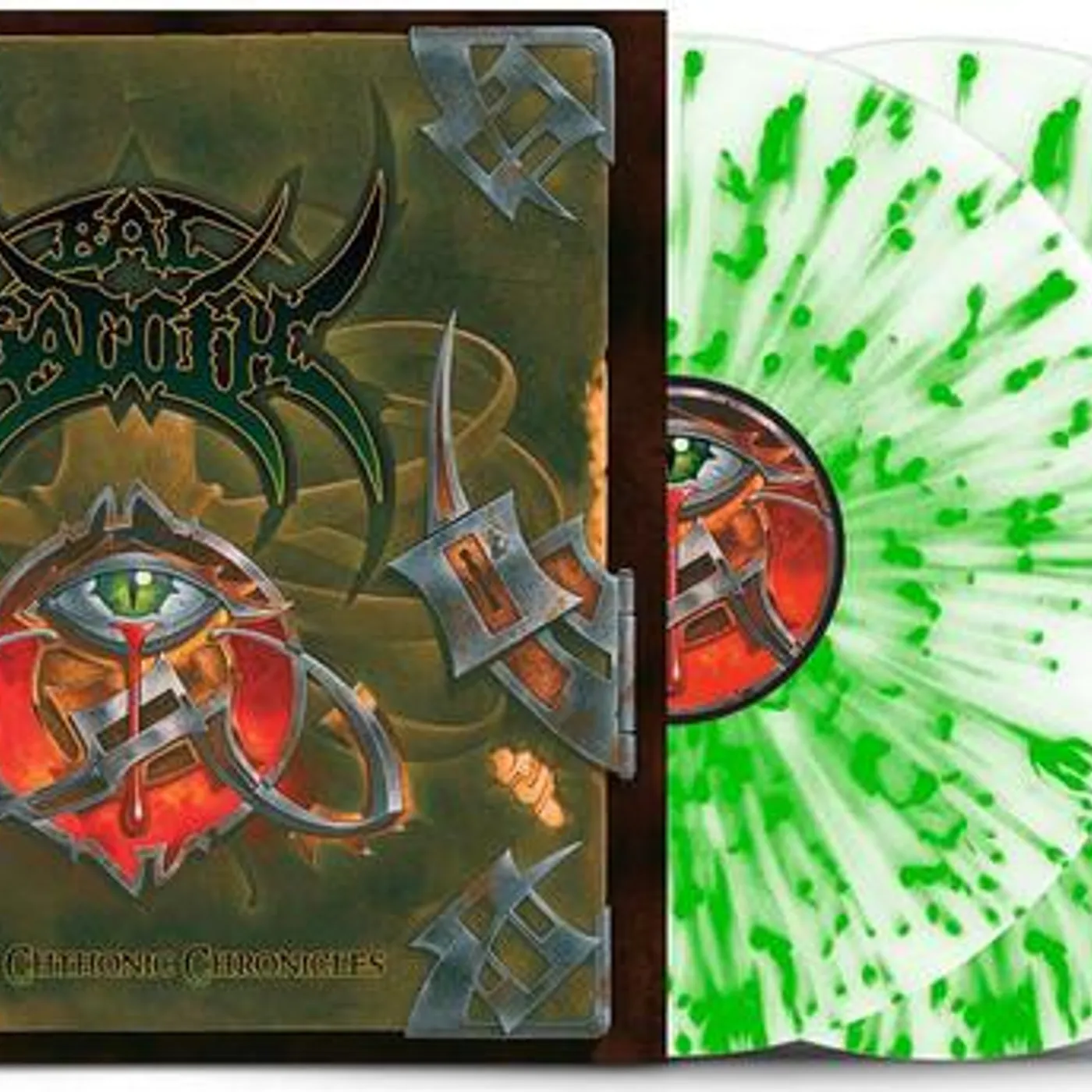 Bal-Sagoth CHTHONIC CHRONICLES (CLEAR/GREEN SPLATTER VINYL/2LP) Vinyl Record