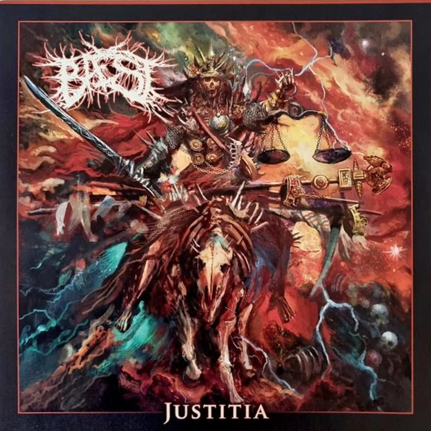 BAEST JUSTITIA - EP (LP/CD) Vinyl Record