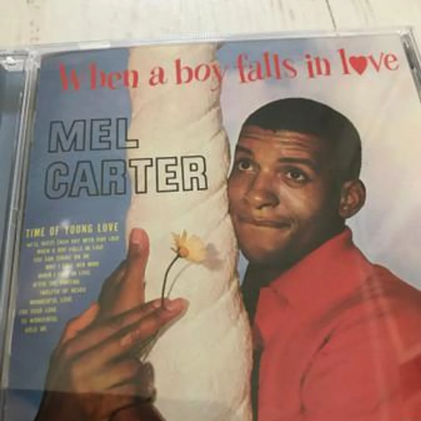 Mel Carter WHEN A BOY FALLS IN LOVE CD
