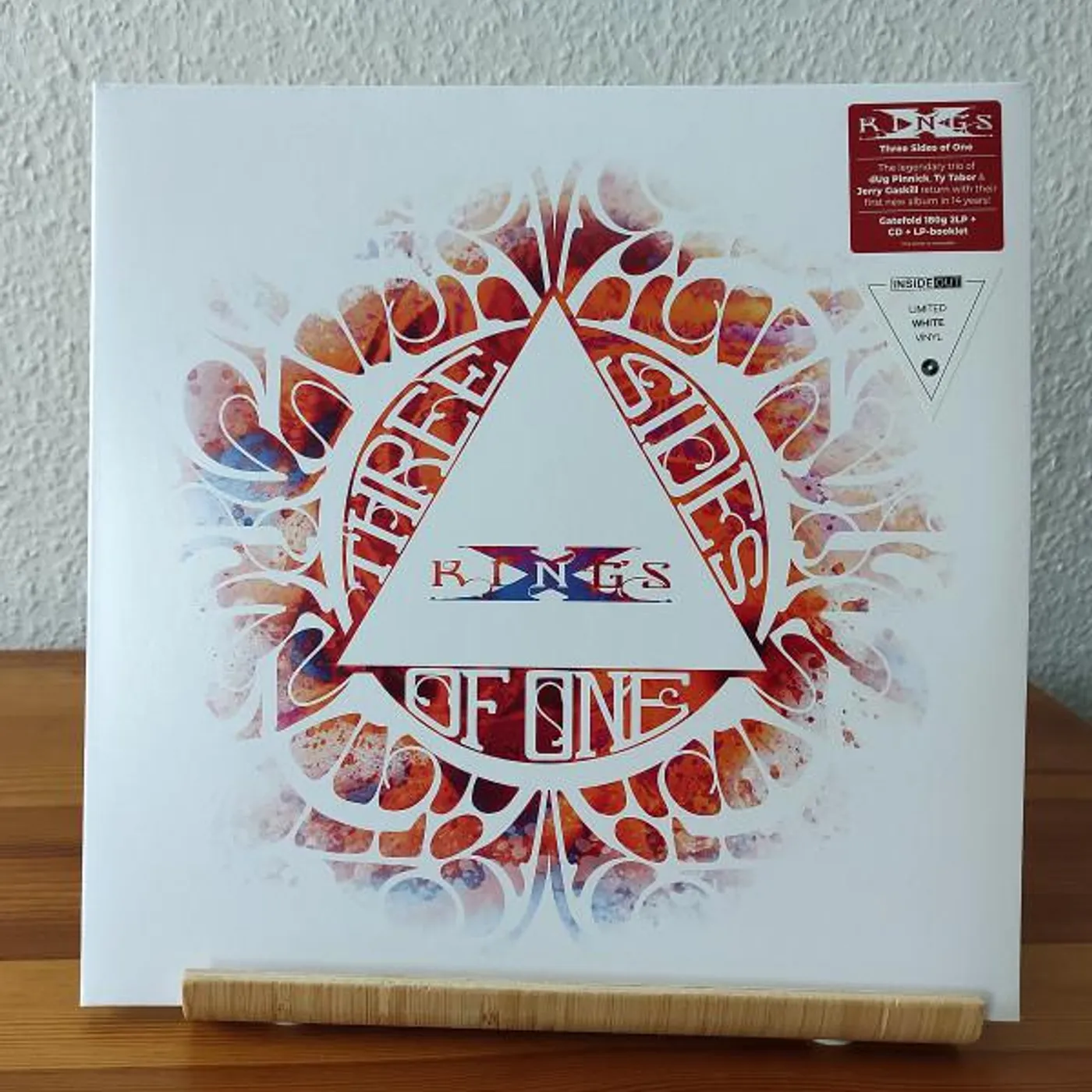 King's X Three Sides of One Vinyl Record