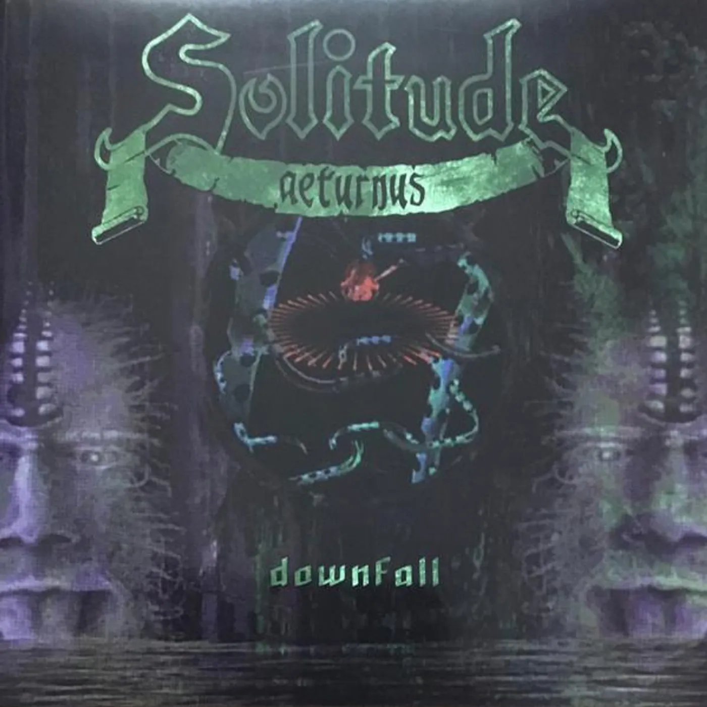 Solitude Aeturnus DOWNFALL (TRANSPARENT GREEN VINYL) Vinyl Record