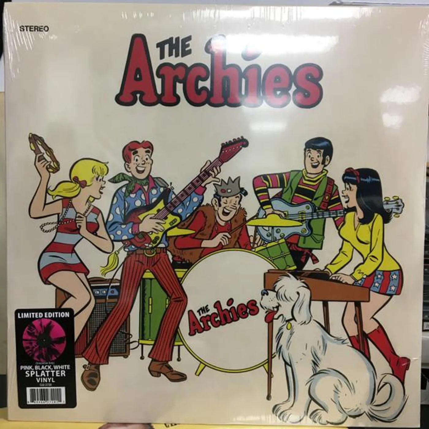 The Archies (BLACK PINK & WHITE SPLATTER VINYL) Vinyl Record