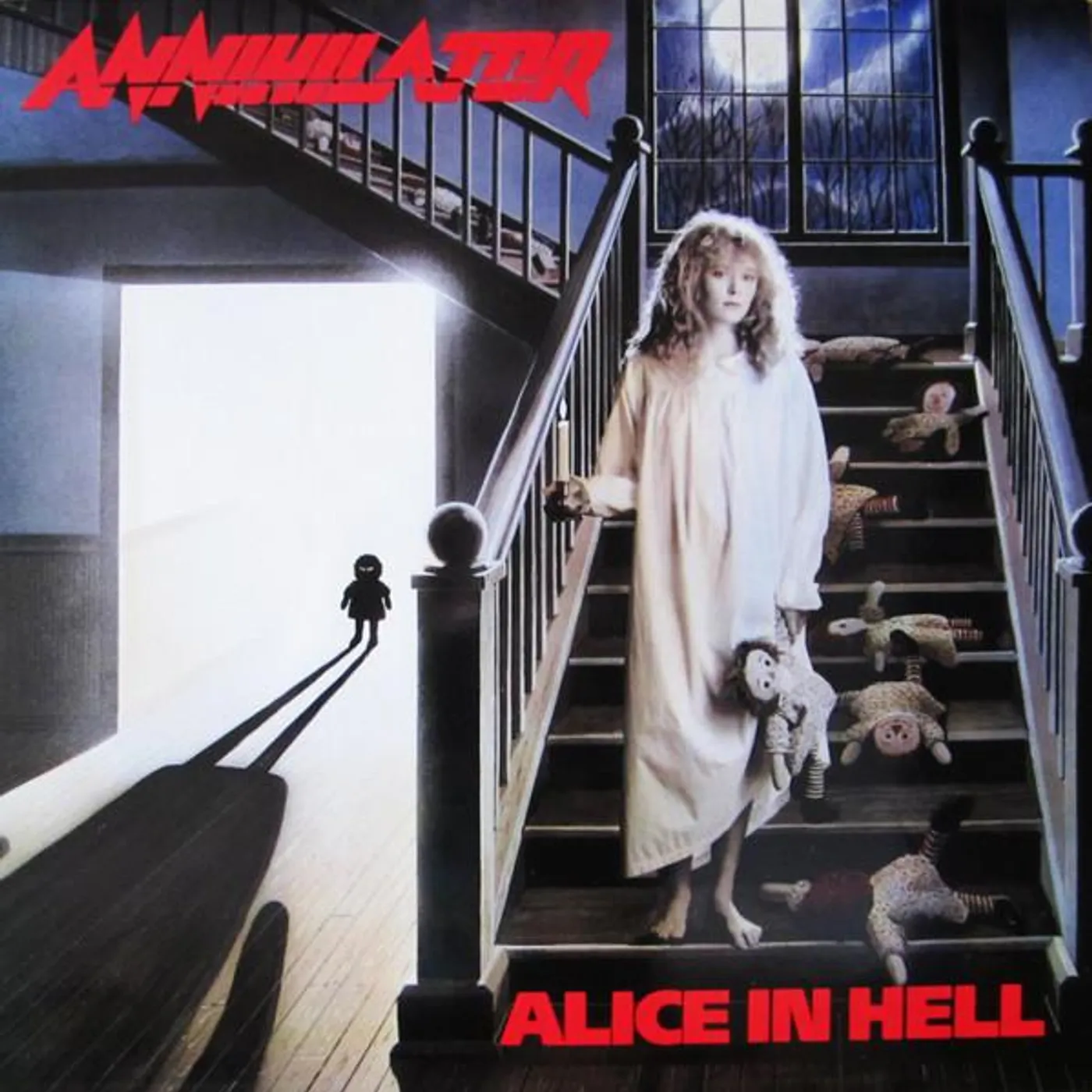 Annihilator ALICE IN HELL (LIMITED/TRANSLUCENT RED VINYL/180G/INSERT/NUMBERED) Vinyl Record
