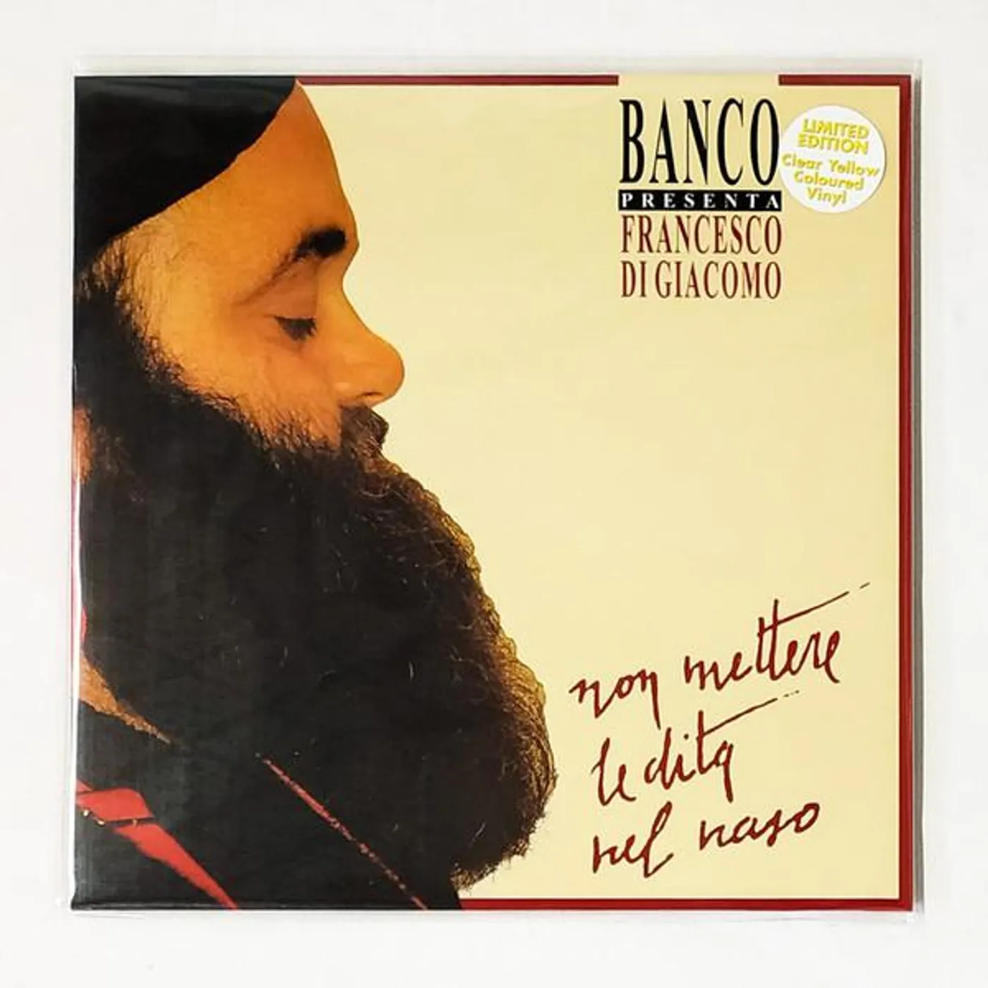 Francesco Di Giacomo Non Mettere Le Dita Nel Naso Vinyl Record