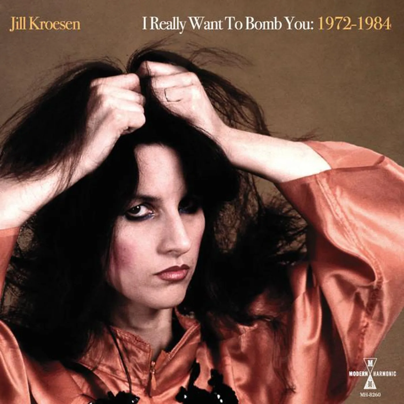 Jill Kroesen I REALLY WANT TO BOMB YOU: 1972 -  1984 (CLEAR ORANGE VINYL/2LP) Vinyl Record