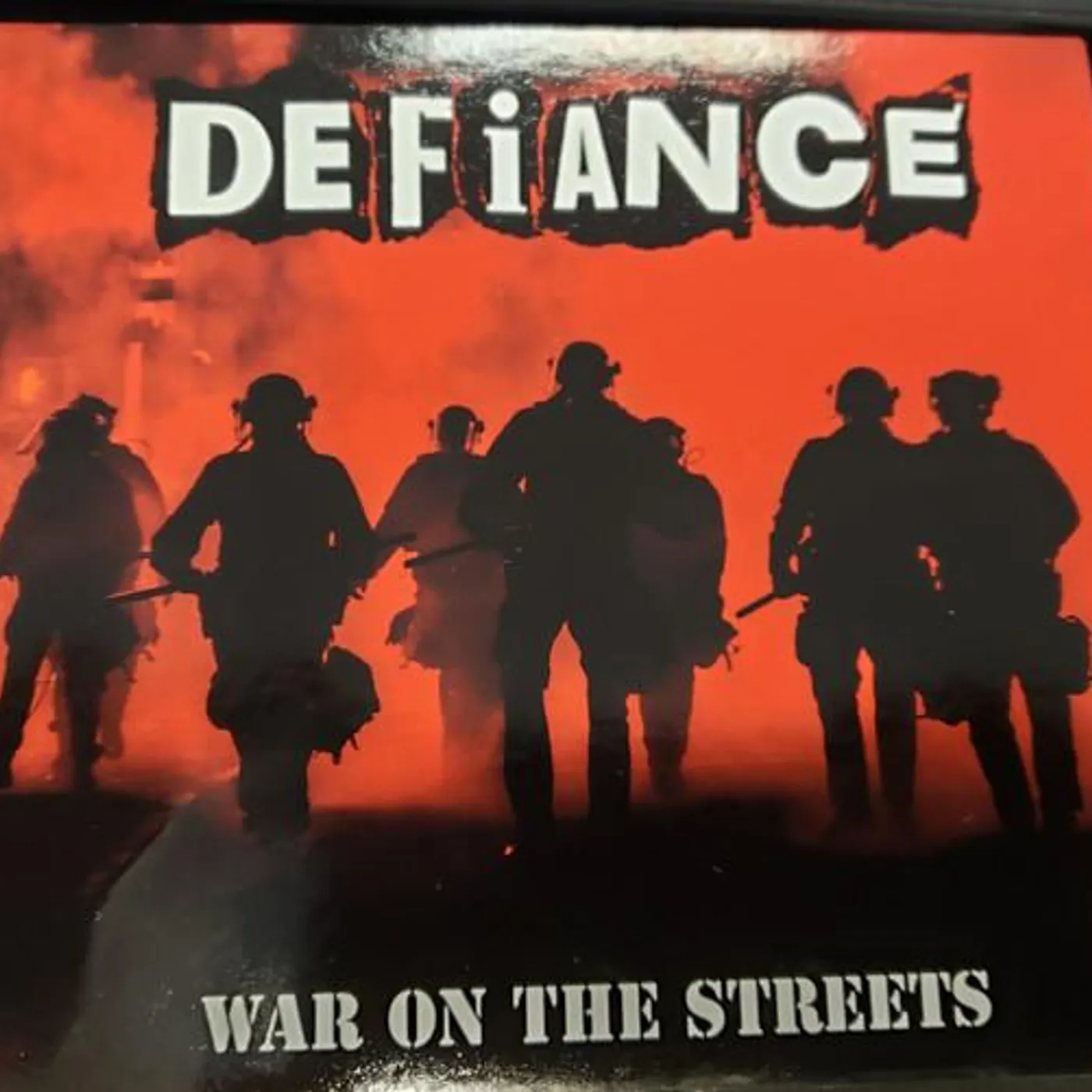 Defiance WAR ON THE STREETS CD