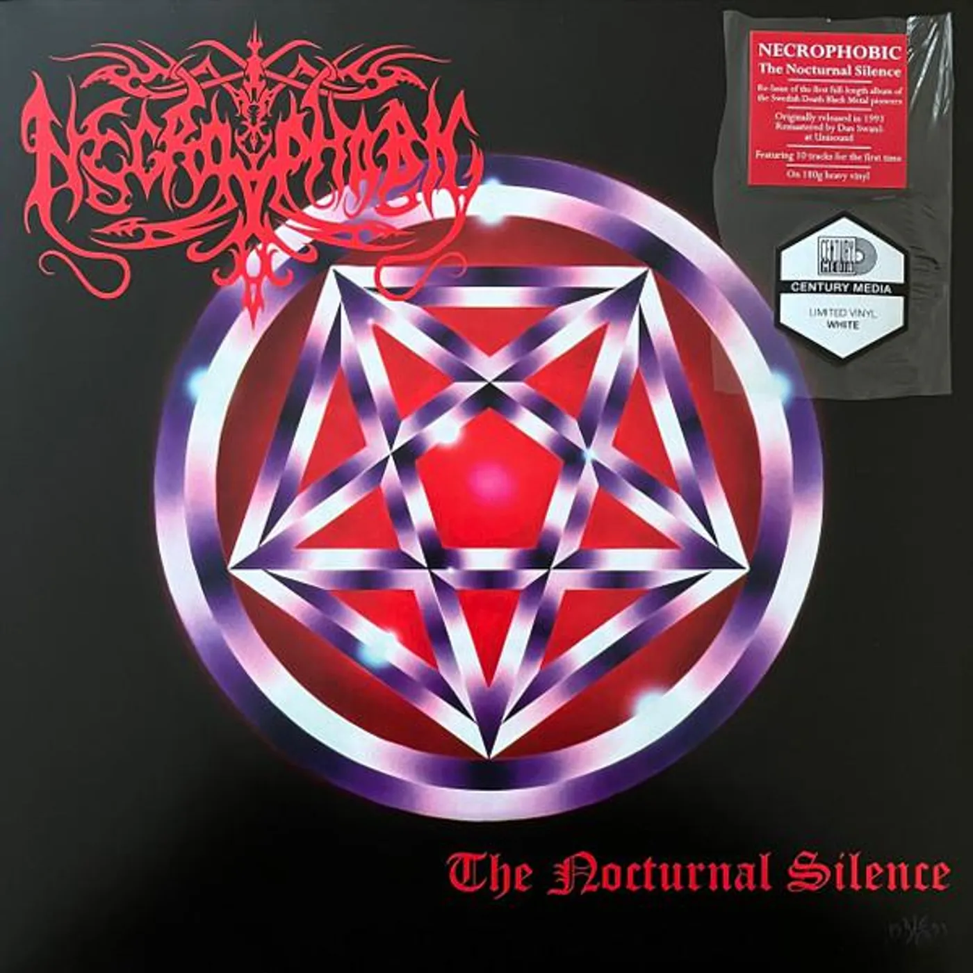 Necrophobic NOCTURNAL SILENCE Vinyl Record