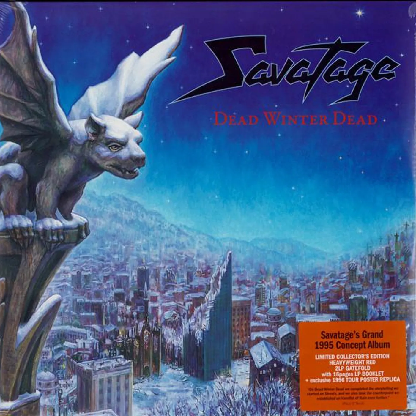 Savatage DEAD WINTER DEAD (2LP/COLOR VINYL) Vinyl Record