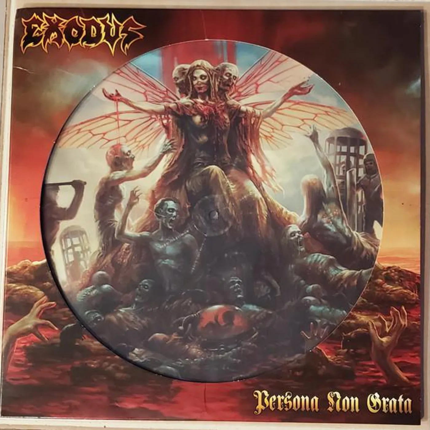 Exodus PERSONA NON GRATA (PICTURE DISC/2LP) Vinyl Record