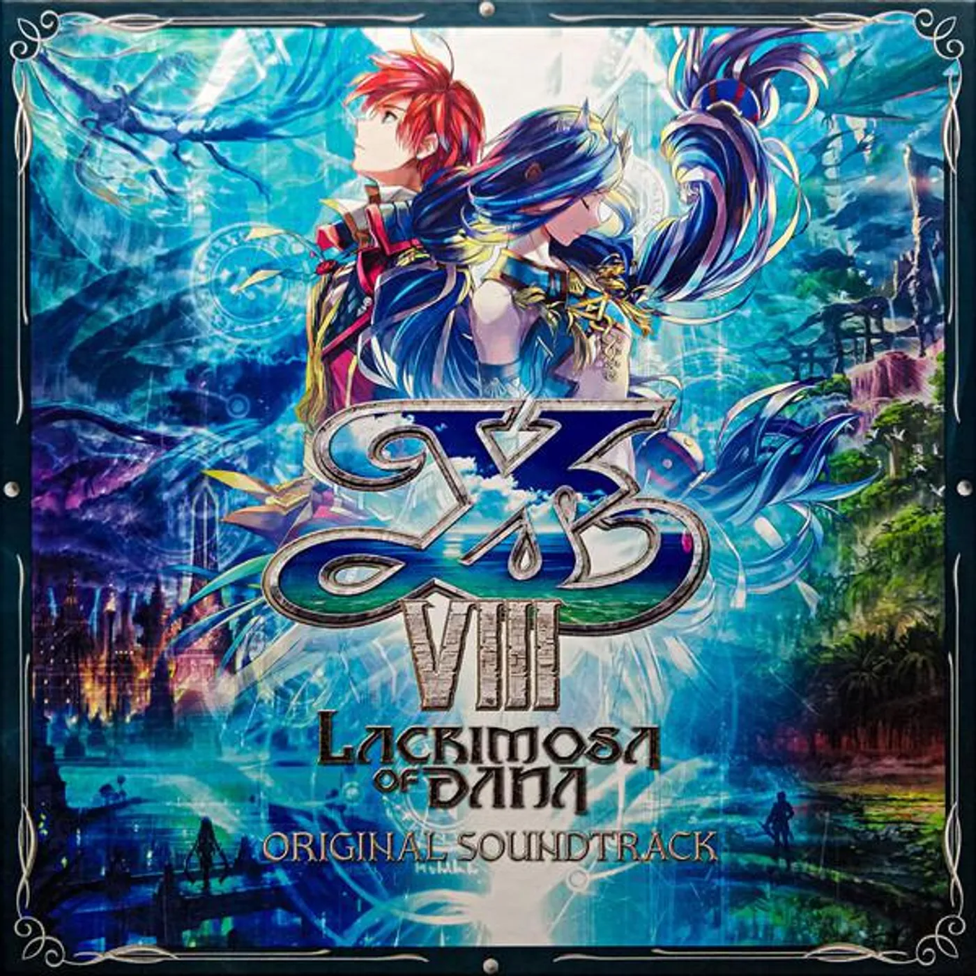 Falcom Sound Team jdk YS VIII: LACRIMOSA OF DANA Original Soundtrack (3LP/BLUE VINYL) Vinyl Record