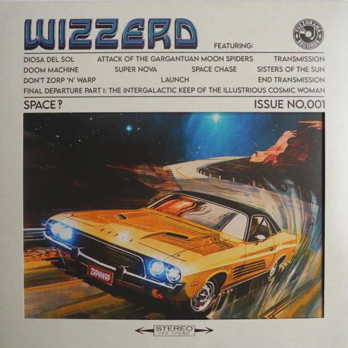 Wizzerd SPACE?:ISSUE NO.001 Vinyl Record