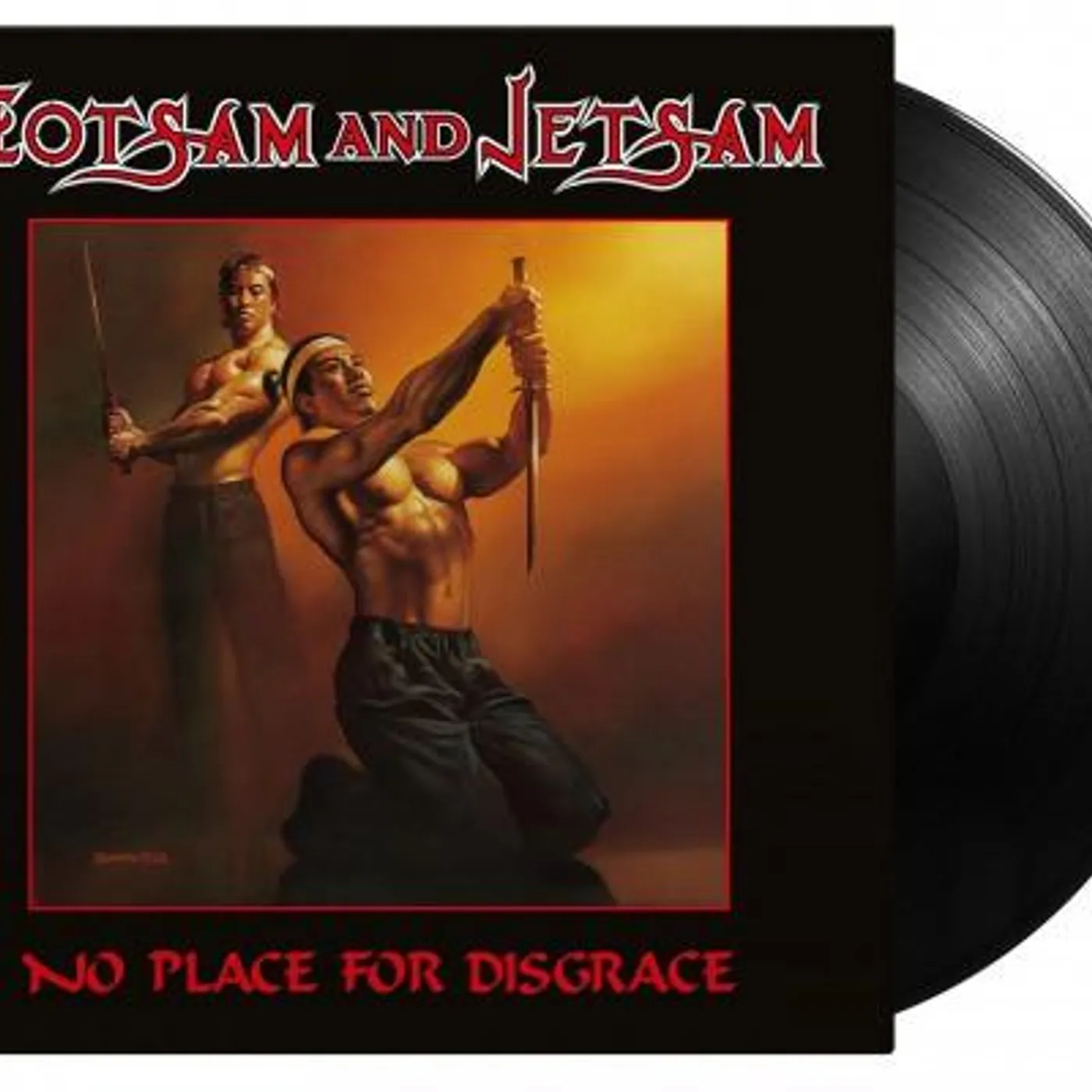 Flotsam & Jetsam NO PLACE FOR DISGRACE Vinyl Record