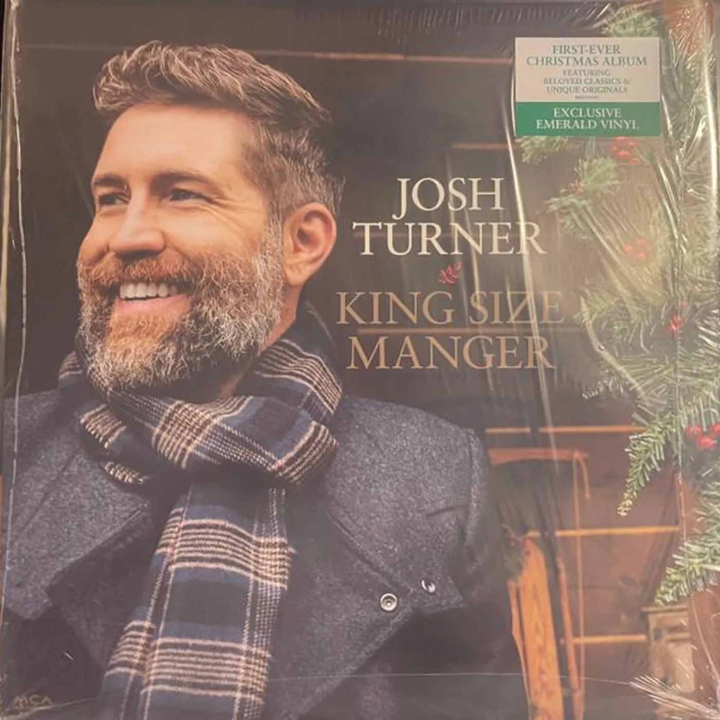Josh Turner KING SIZE MANGER (EMERALD GREEN VINYL) Vinyl Record