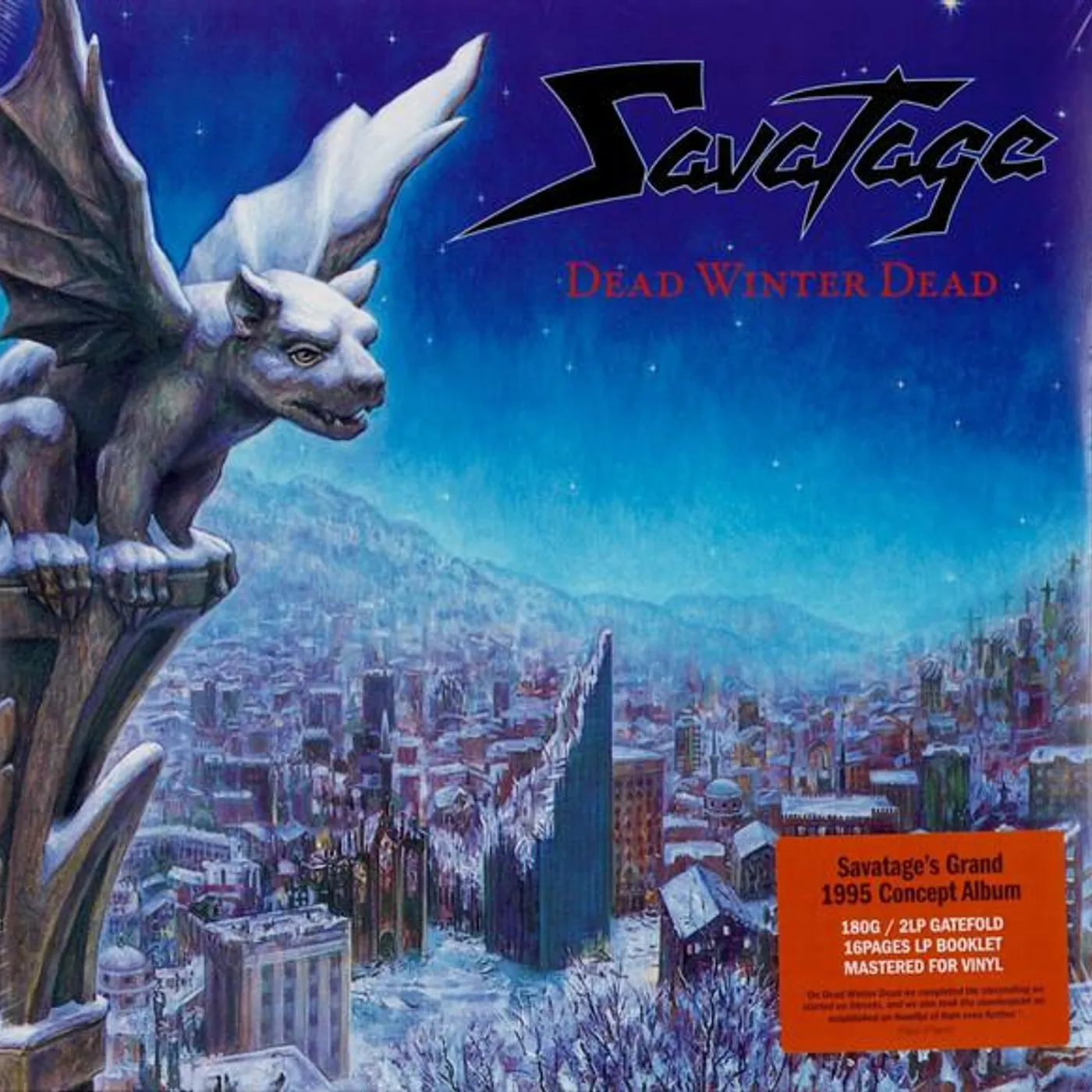 Savatage DEAD WINTER DEAD (2LP) Vinyl Record