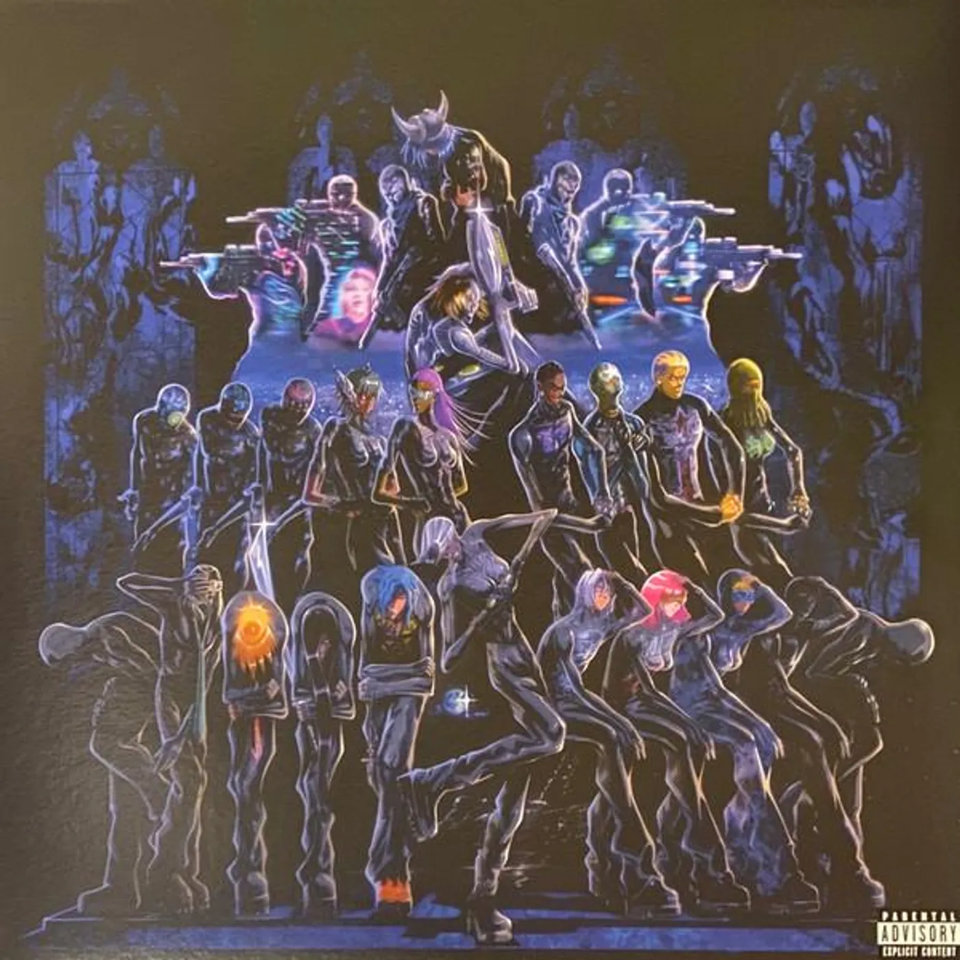 Cruel Santino SUBARU BOYS: FINAL HEAVEN (TRANSPARENT BLUE VINYL) Vinyl Record