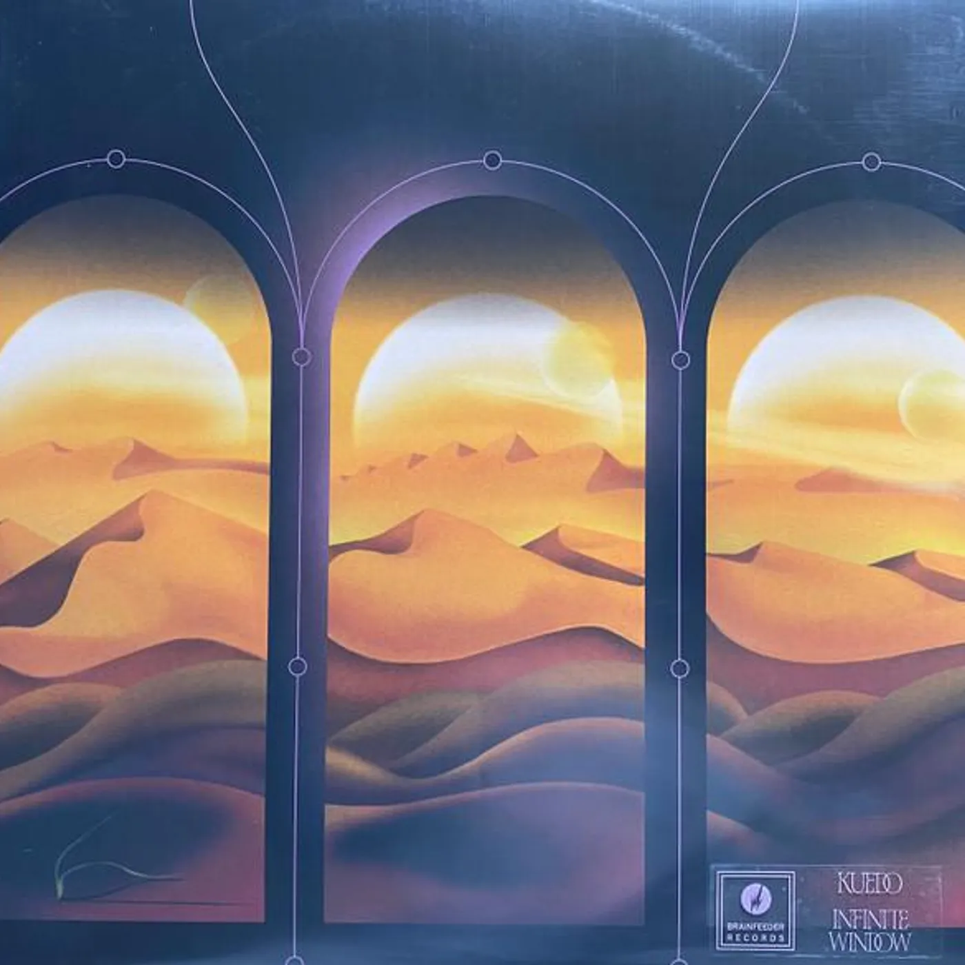 Kuedo INFINITE WINDOW (YELLOW VINYL/140G) Vinyl Record